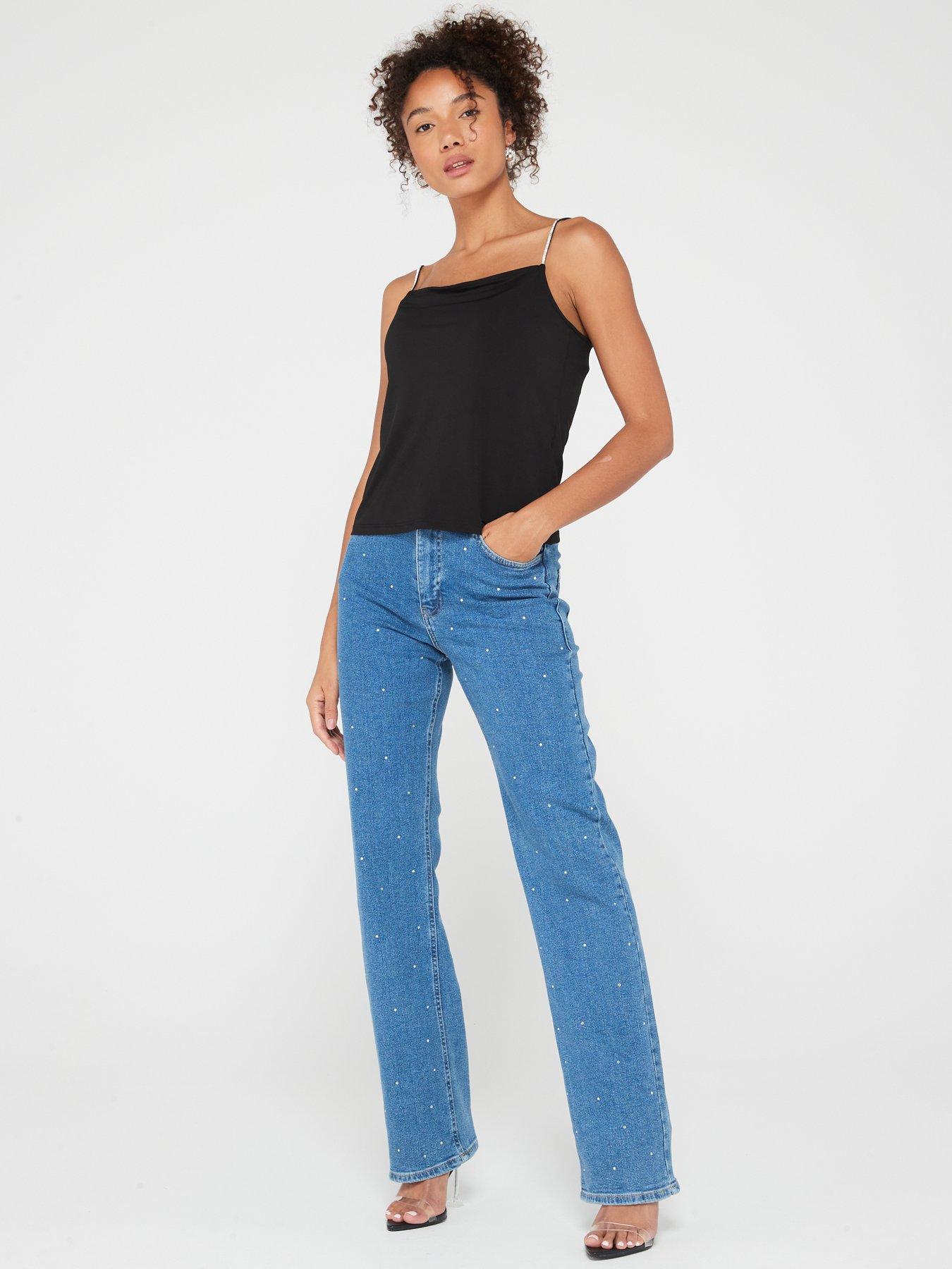 Pieces 2024 jeans sale