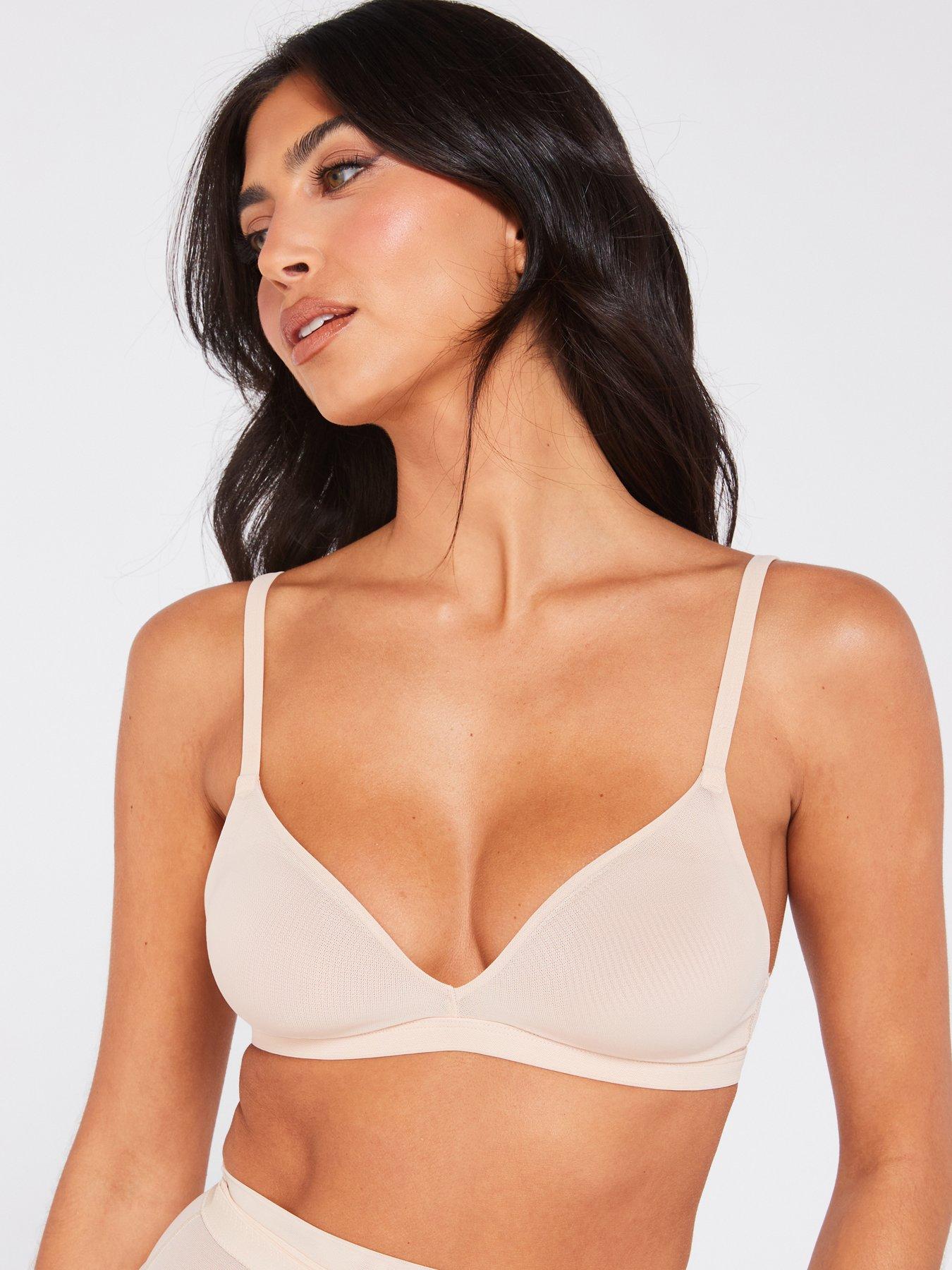 DORINA Invisible Sculpt Non Pad Triangle Bra - Beige