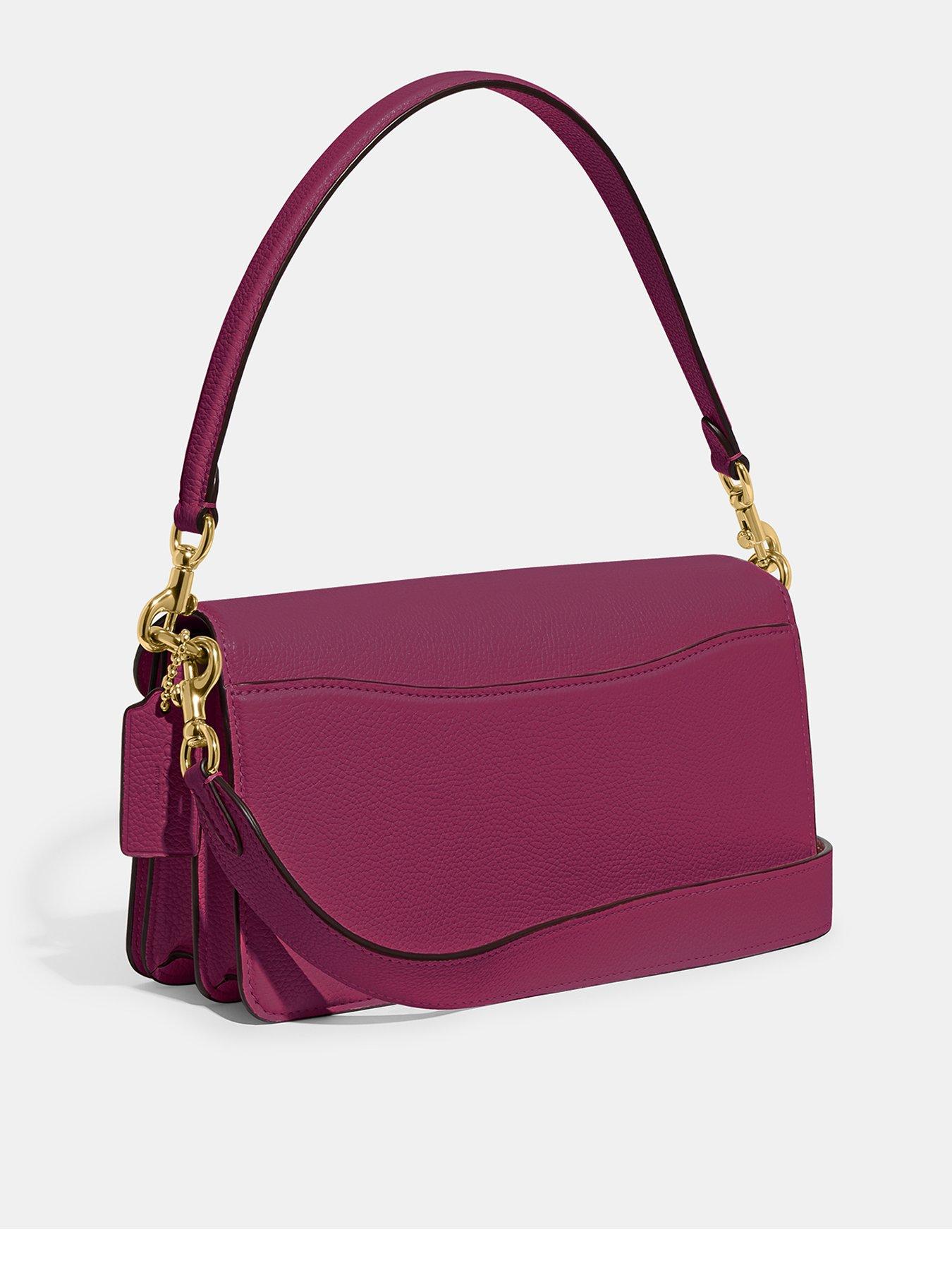 Plum store coach bag