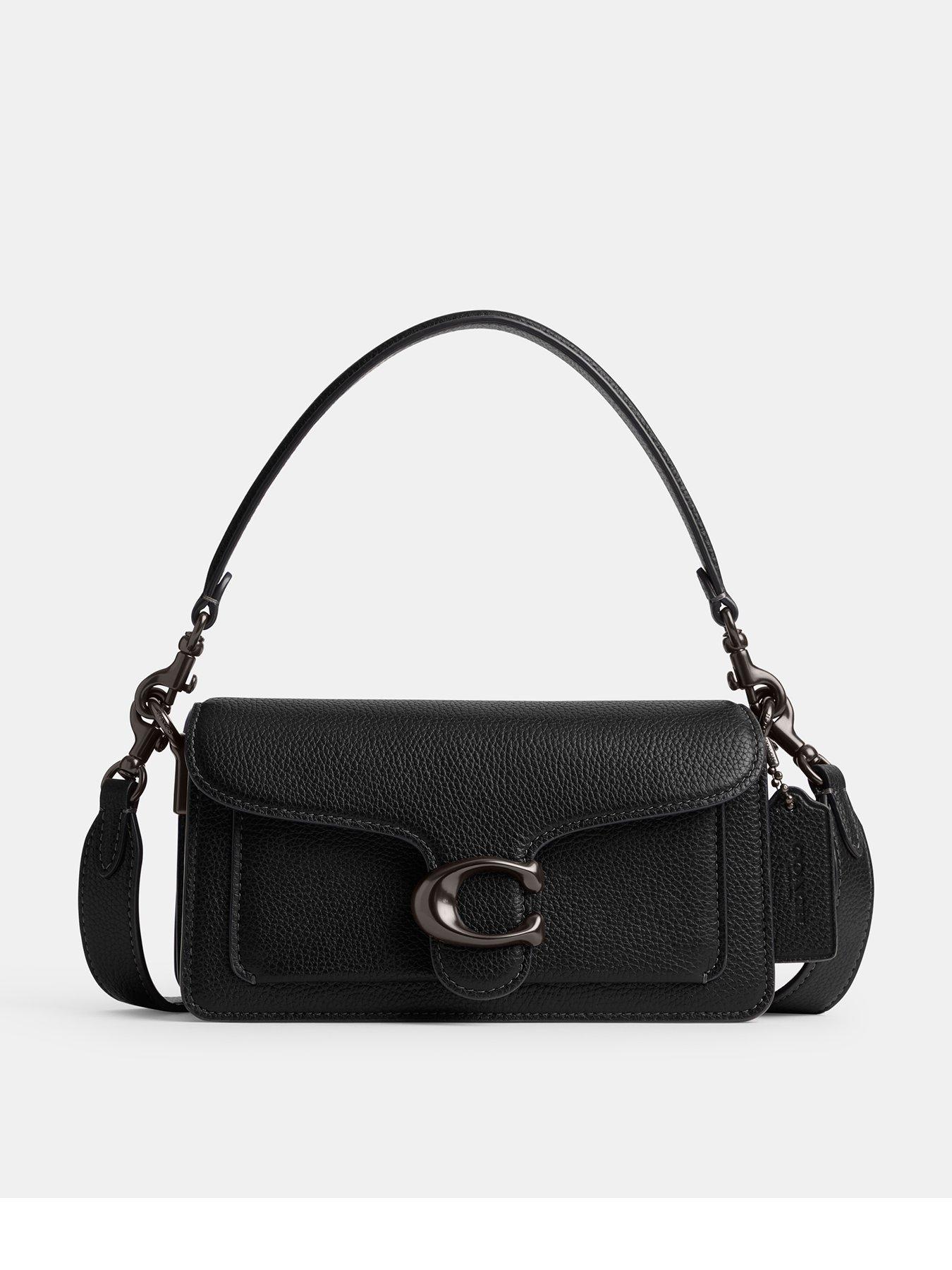 coach-tabby-20-polished-pebble-leather-shoulder-bag-blackfront