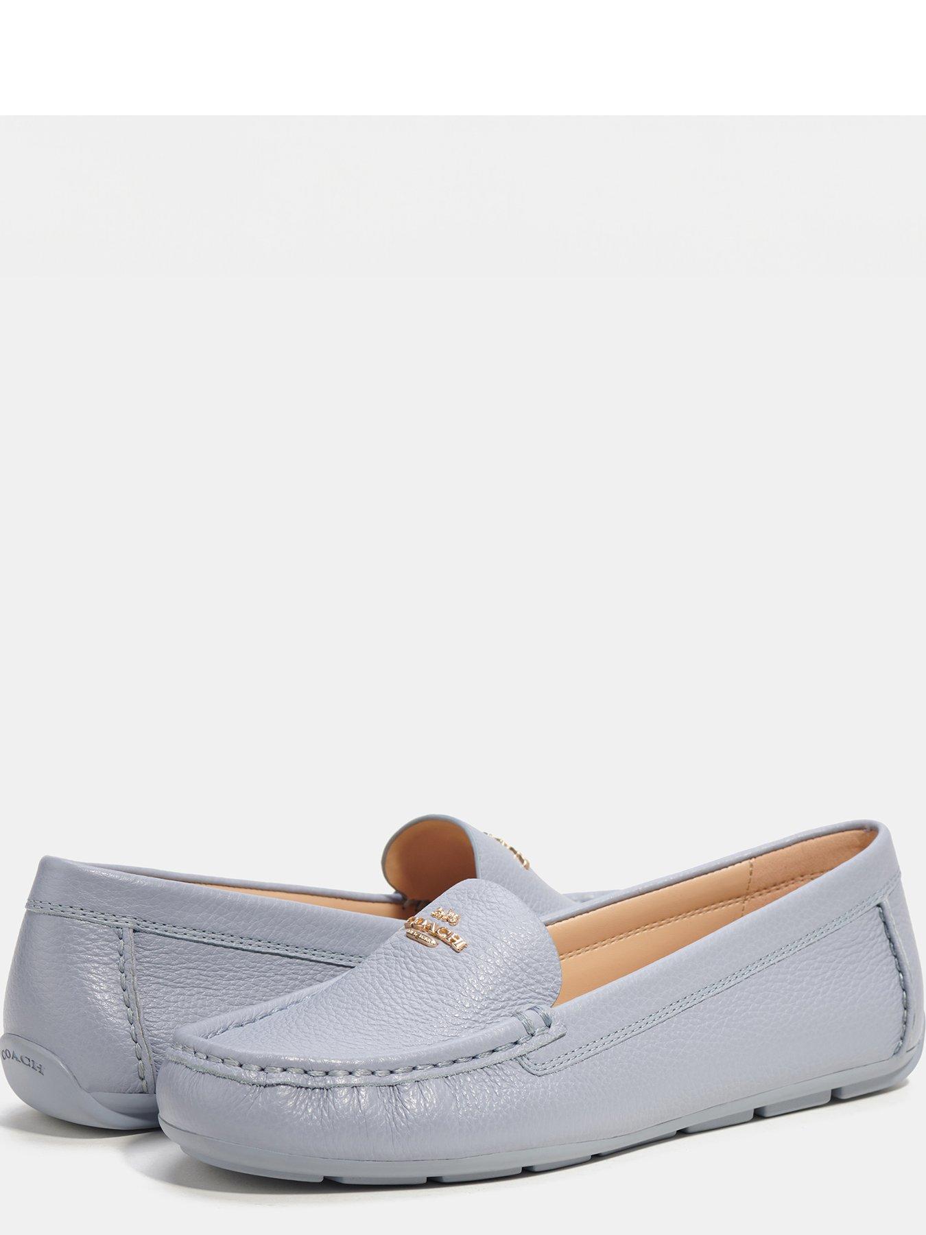 Coach blue hot sale loafers