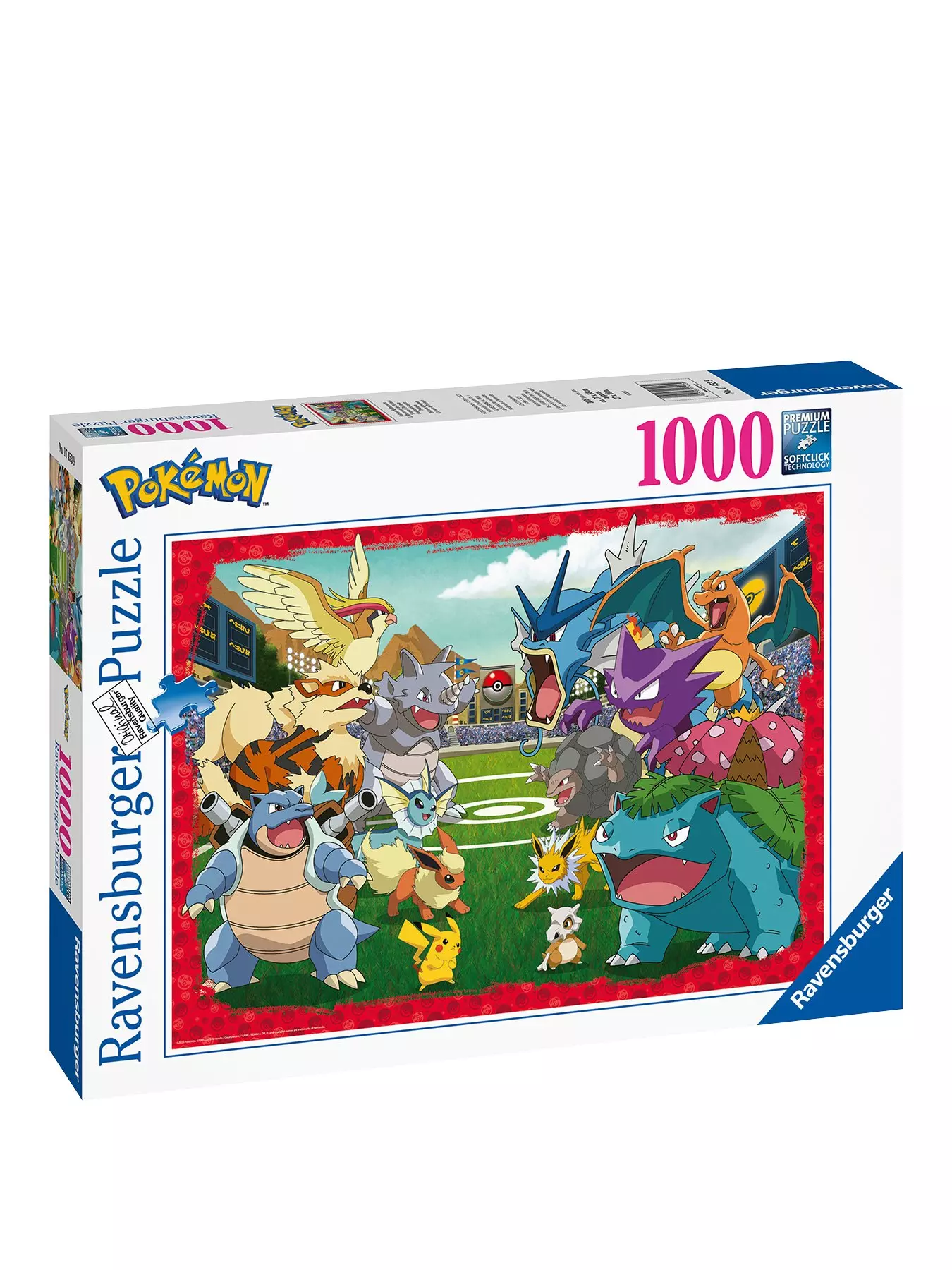 Kanto Pokémon Pixels Pokémon Puzzle (1,000 Pieces)