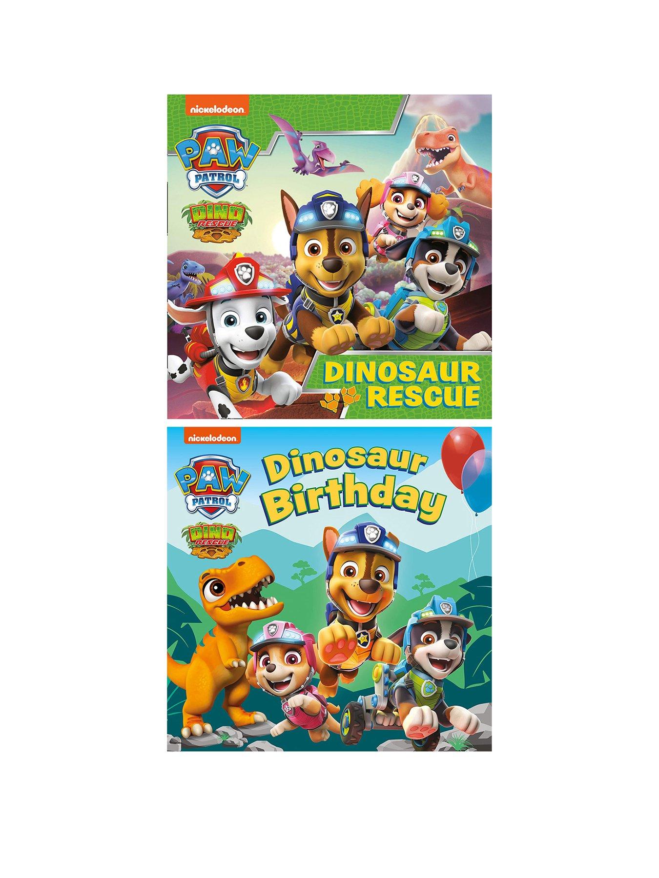 Image of Paw Patrol Paw Patrol Books - Dinosaur Rescue  &  Dinosaur Birthday