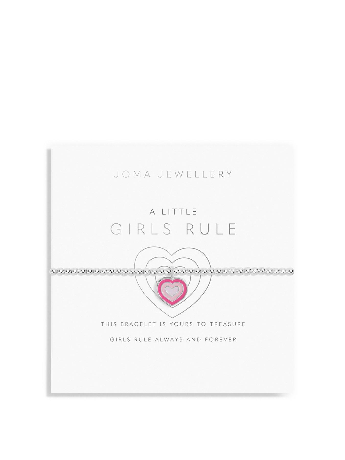 joma-jewellery-childrens-a-little-girls-rule-bracelet-in-silver-plating