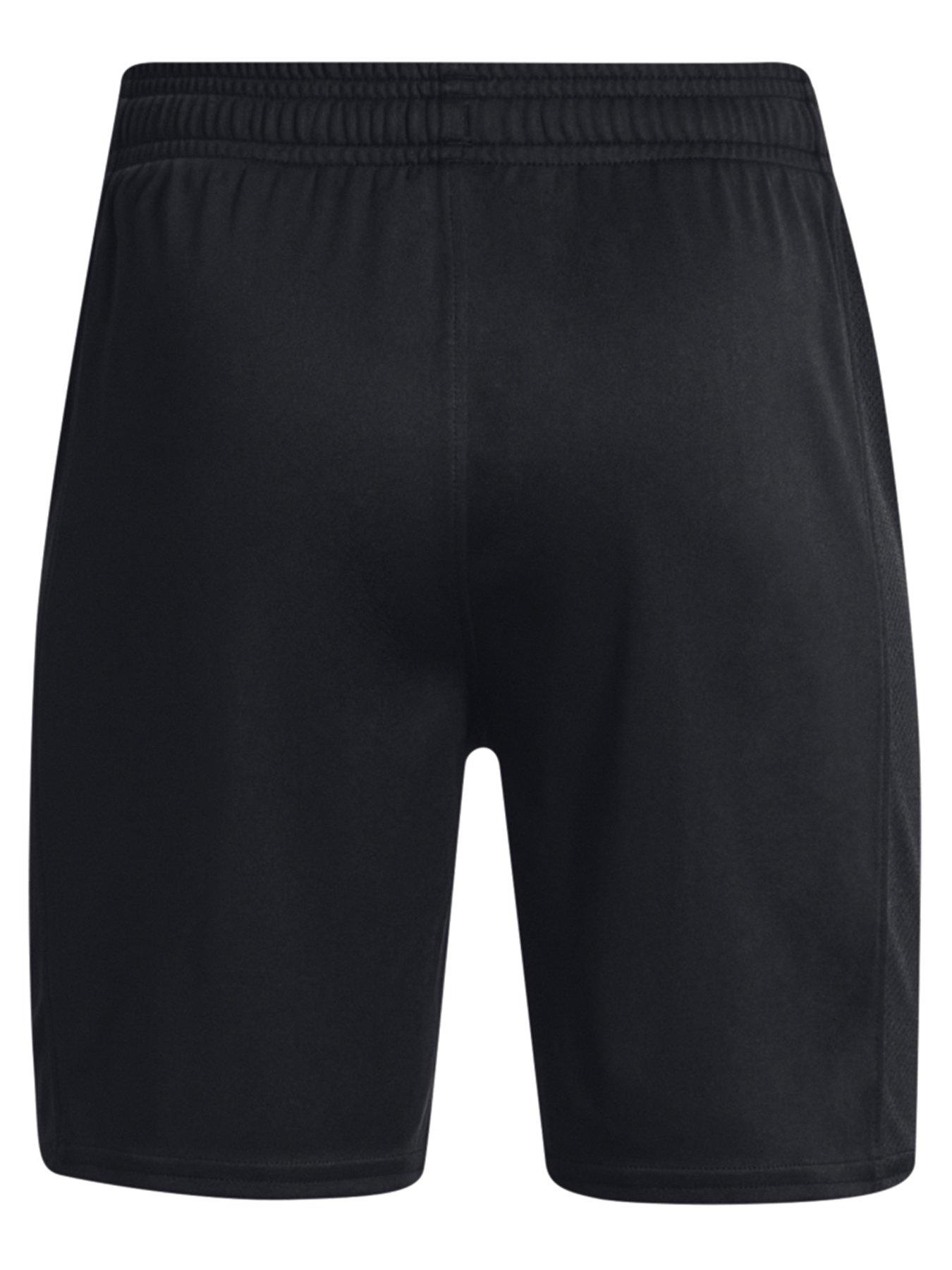 under-armour-boys-challenger-knit-shorts-blackwhiteback