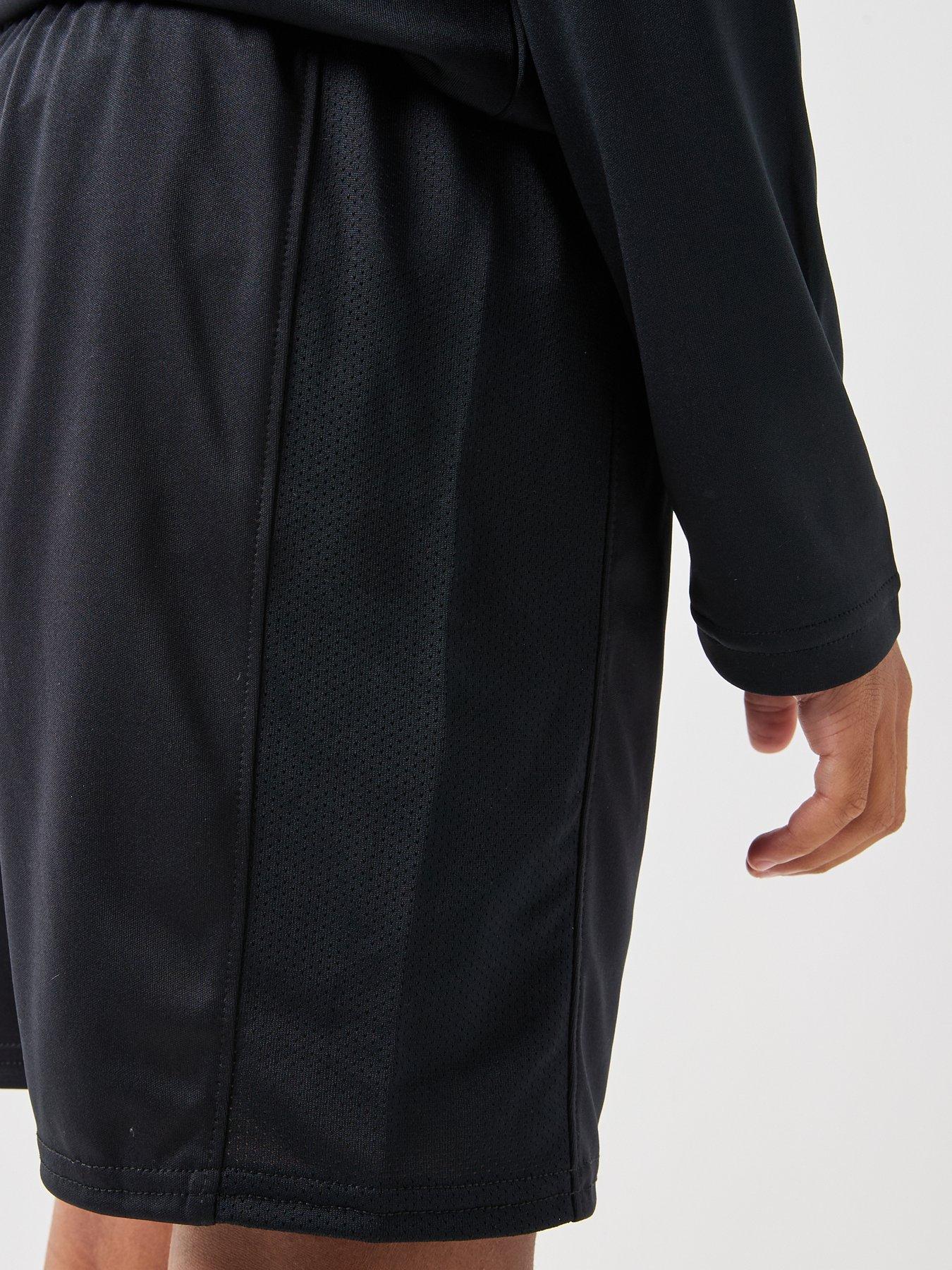 Image 4 of 6 of UNDER ARMOUR Boys Challenger Knit Shorts - Black/White