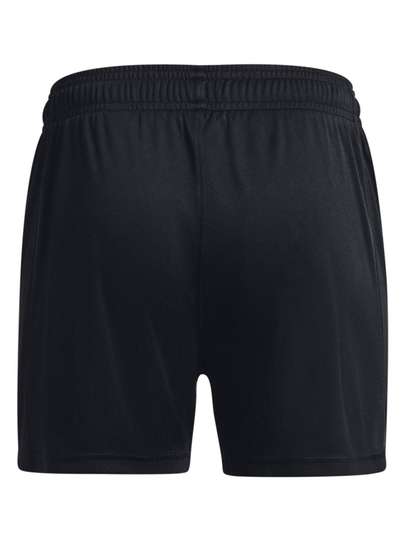 under-armour-girls-challenger-knit-shorts-blackwhiteback