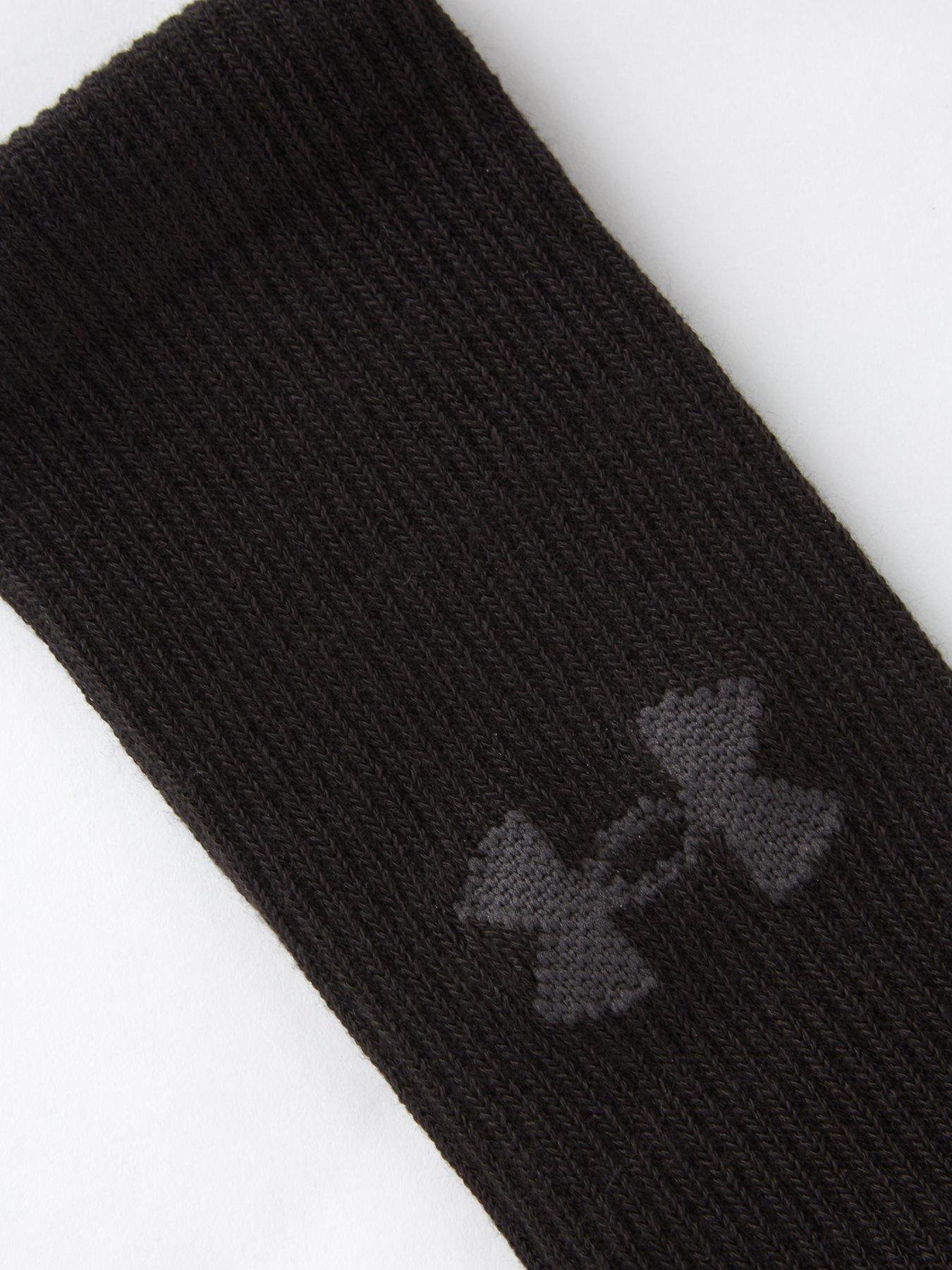 under-armour-kids-performance-tech-3-pack-crew-socks-blackoutfit