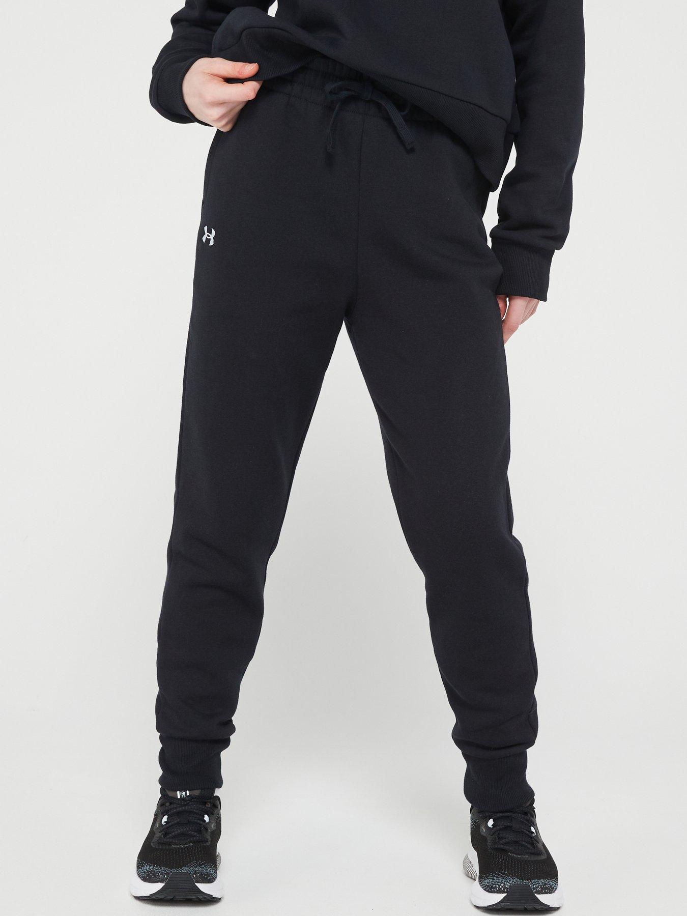 under-armour-girls-rival-fleece-joggers-blackwhitefront