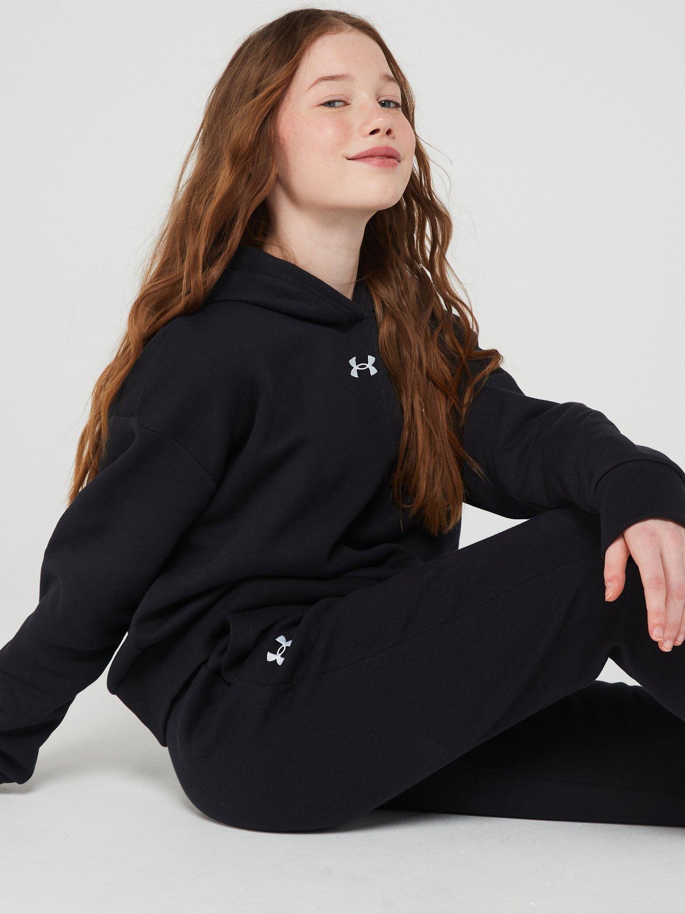 under-armour-girls-rival-fleece-joggers-blackwhiteoutfit