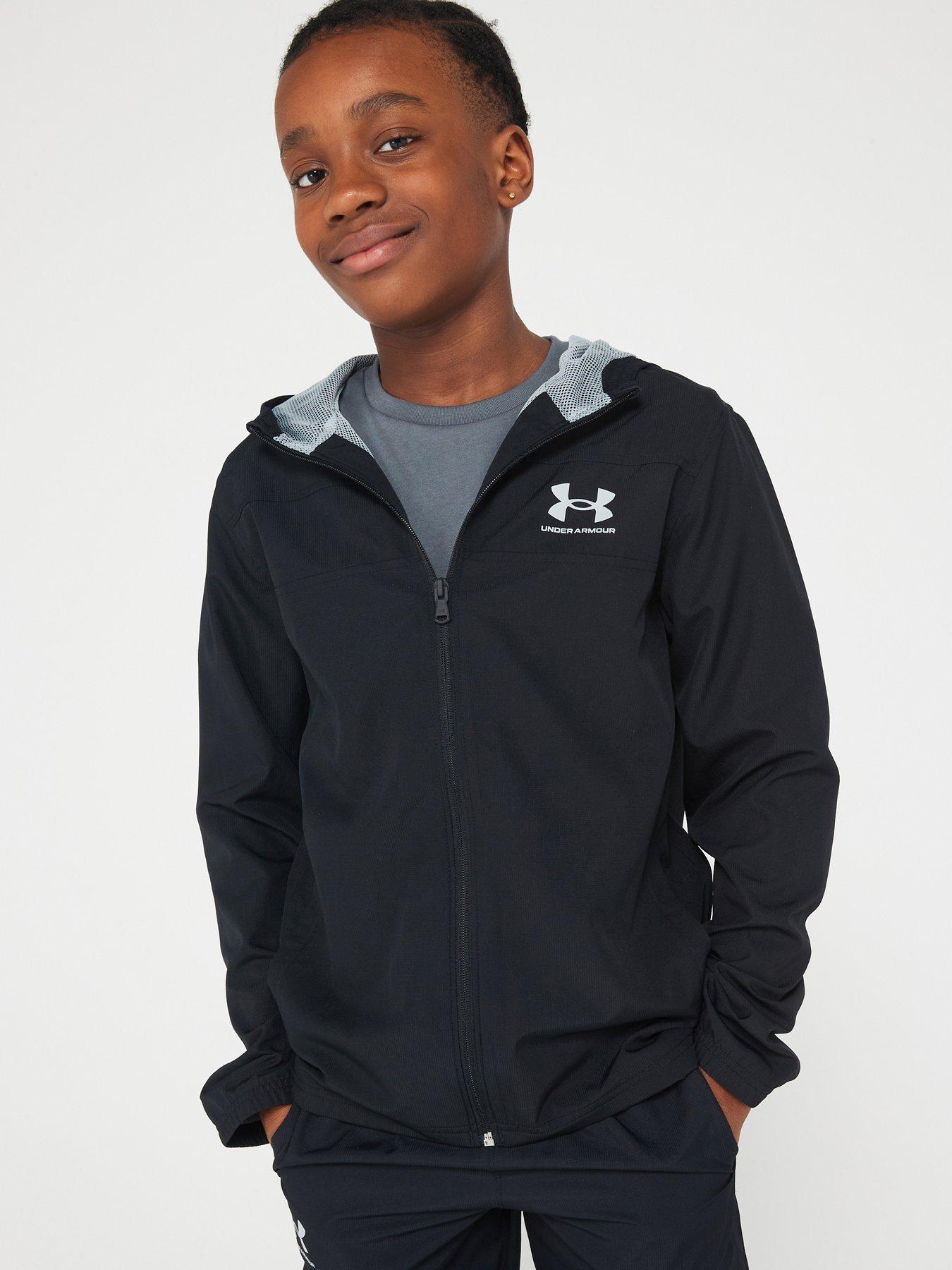 UNDER ARMOUR Boys Tech 2.0 1/2 Zip Top - Blue