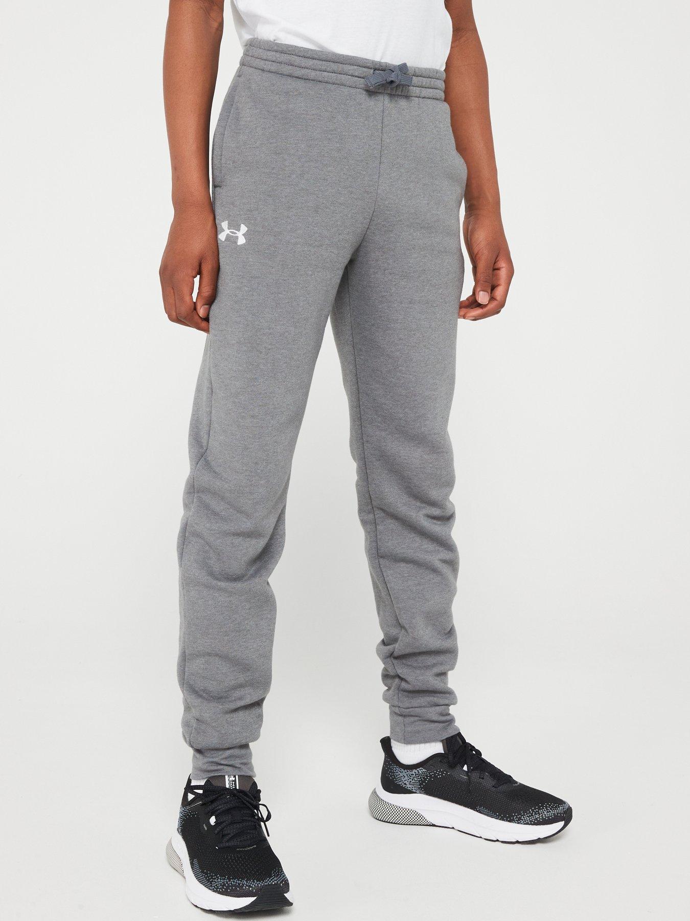 UNDER ARMOUR Boys Rival Fleece Joggers - Grey