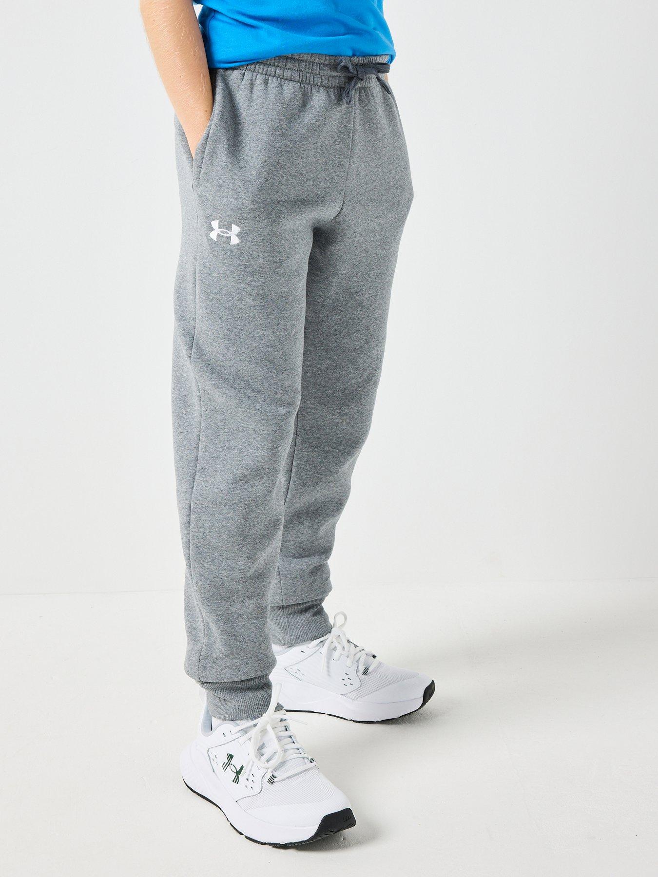 Image 1 of 4 of UNDER ARMOUR Boys Rival Fleece Joggers - Grey