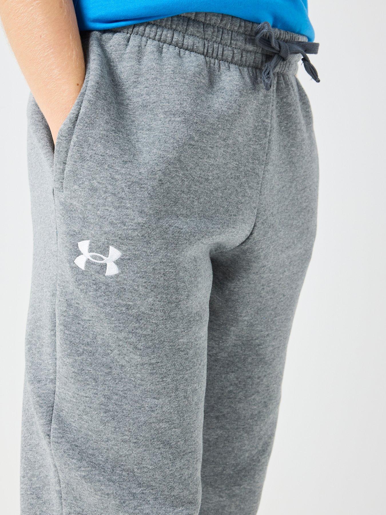 Image 4 of 4 of UNDER ARMOUR Boys Rival Fleece Joggers - Grey