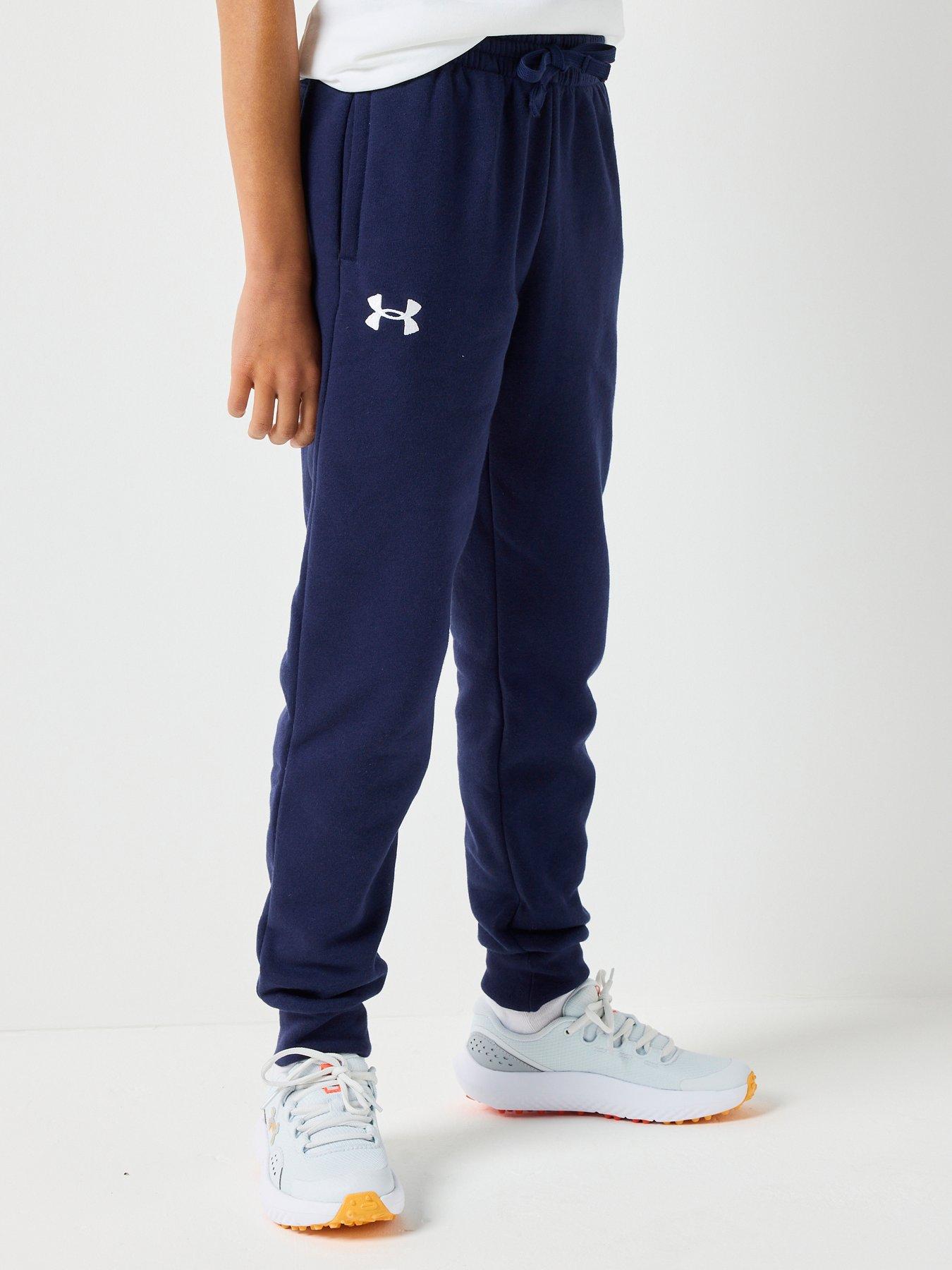 UNDER ARMOUR Boys Rival Fleece Joggers - Navy