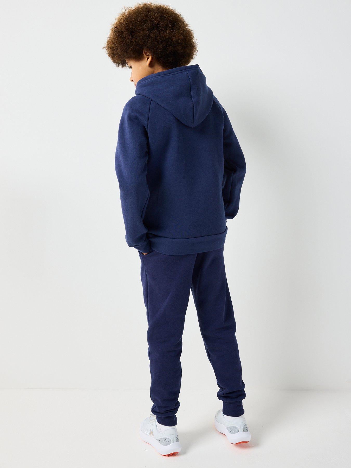 Image 2 of 6 of UNDER ARMOUR Boys Rival Fleece Hoodie - Navy