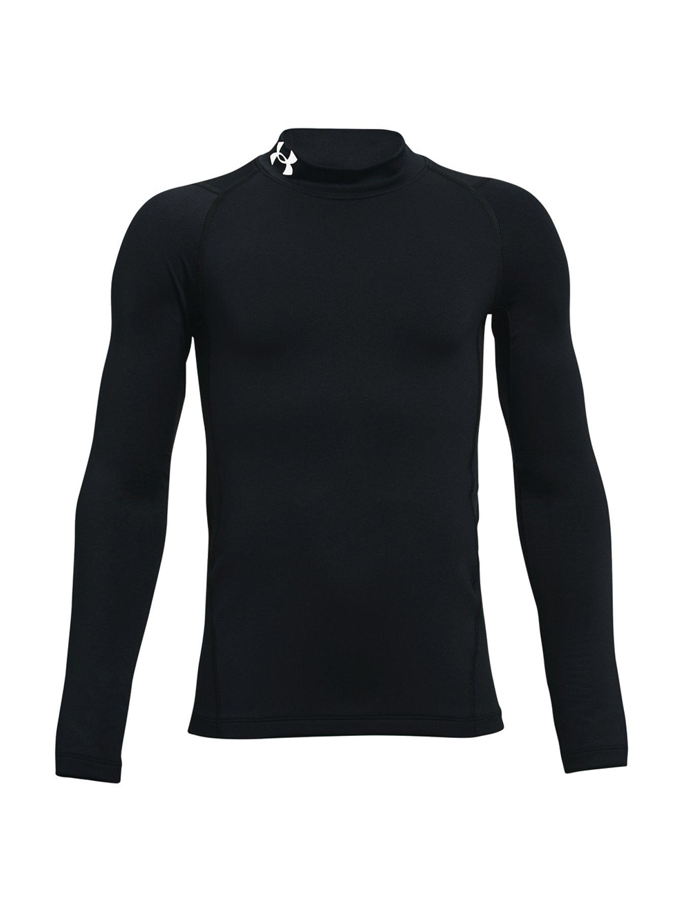 under-armour-boys-cold-gear-mock-long-sleeve-top-blackfront