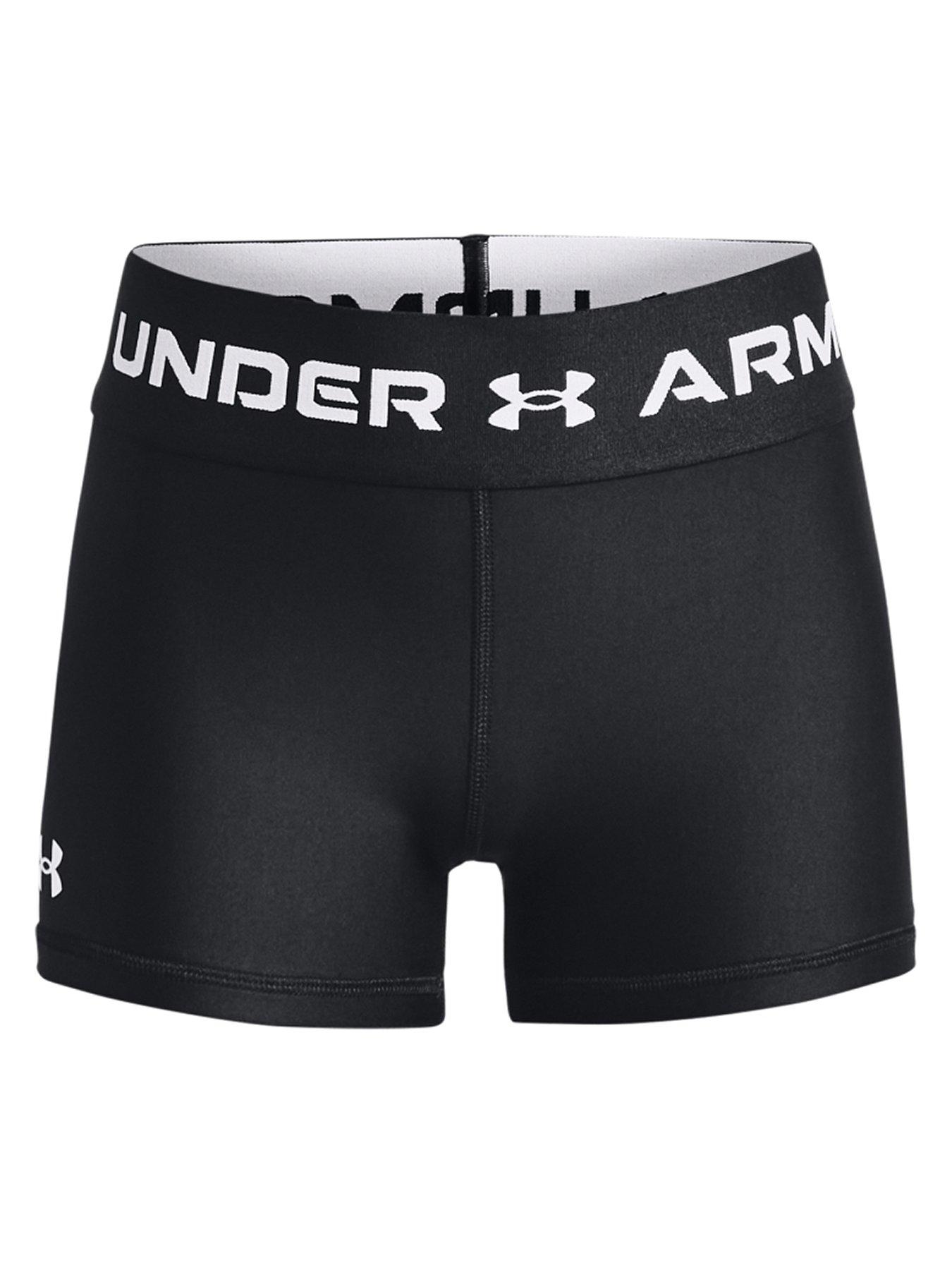 under-armour-girls-armour-shorty-shorts-blackfront