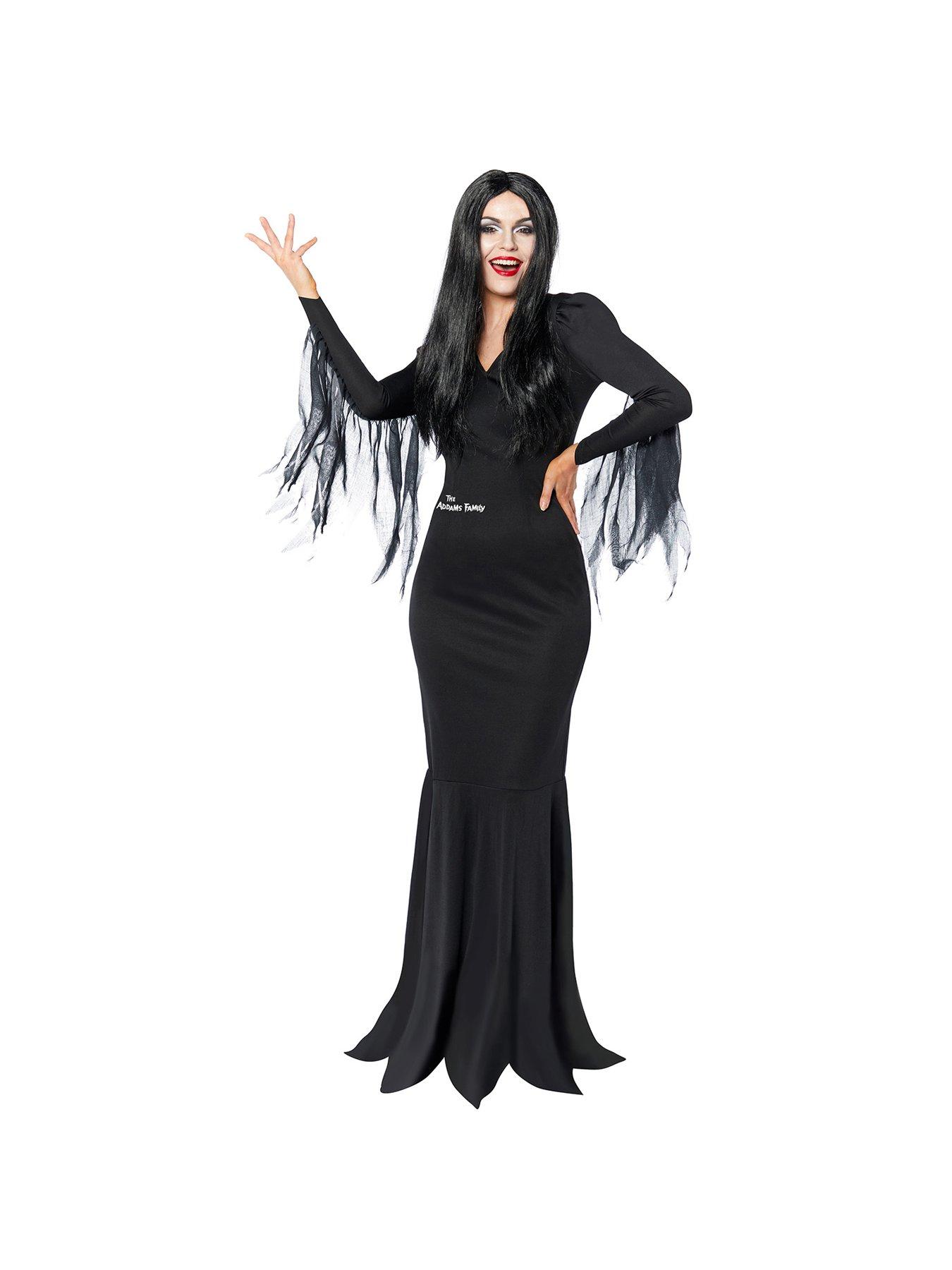 Morticia and hotsell wednesday addams costumes