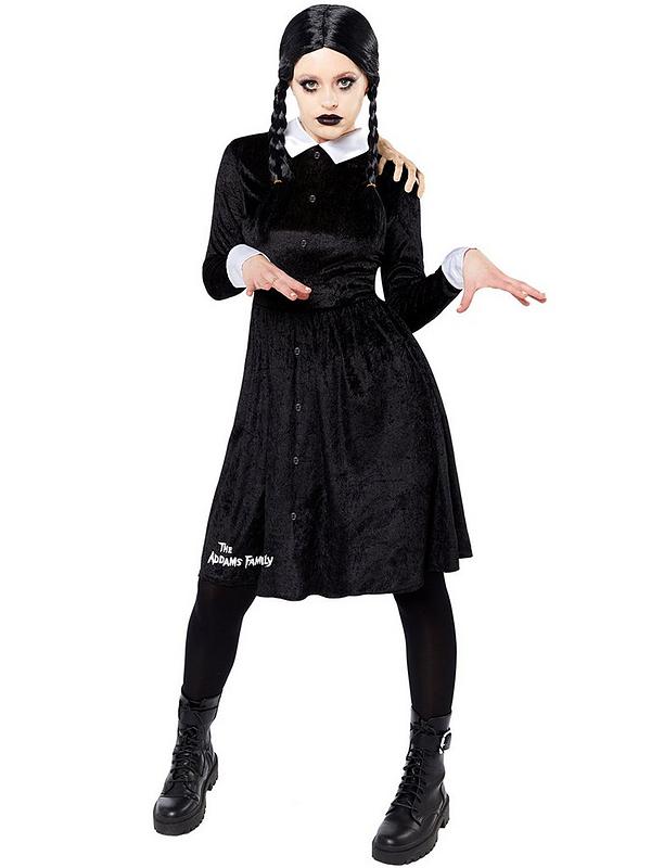 Wednesday Addams Ladies Costume Wednesday Addams Ladies Costume