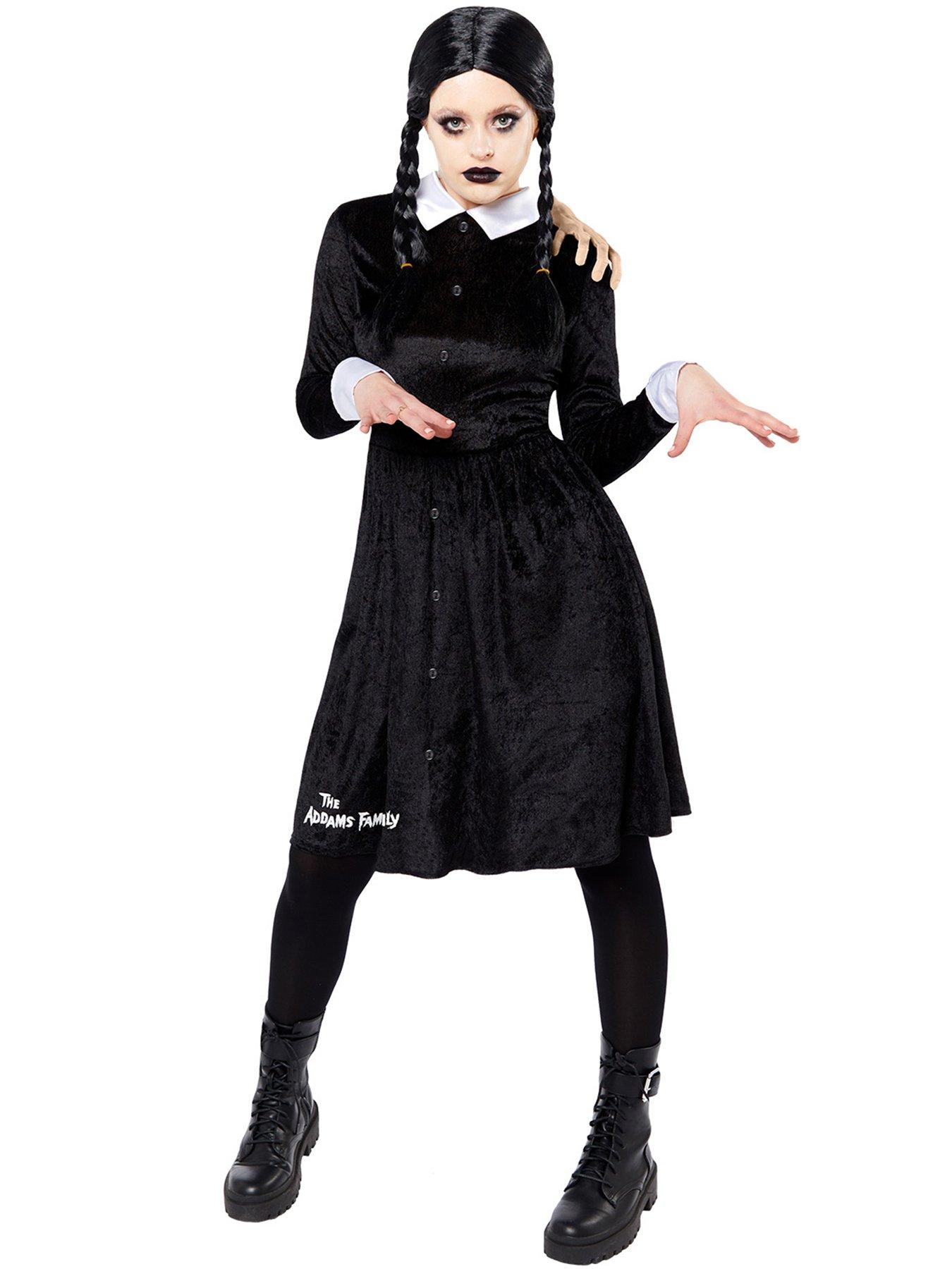 undefined The Addams Family Adult Wednesday Costume