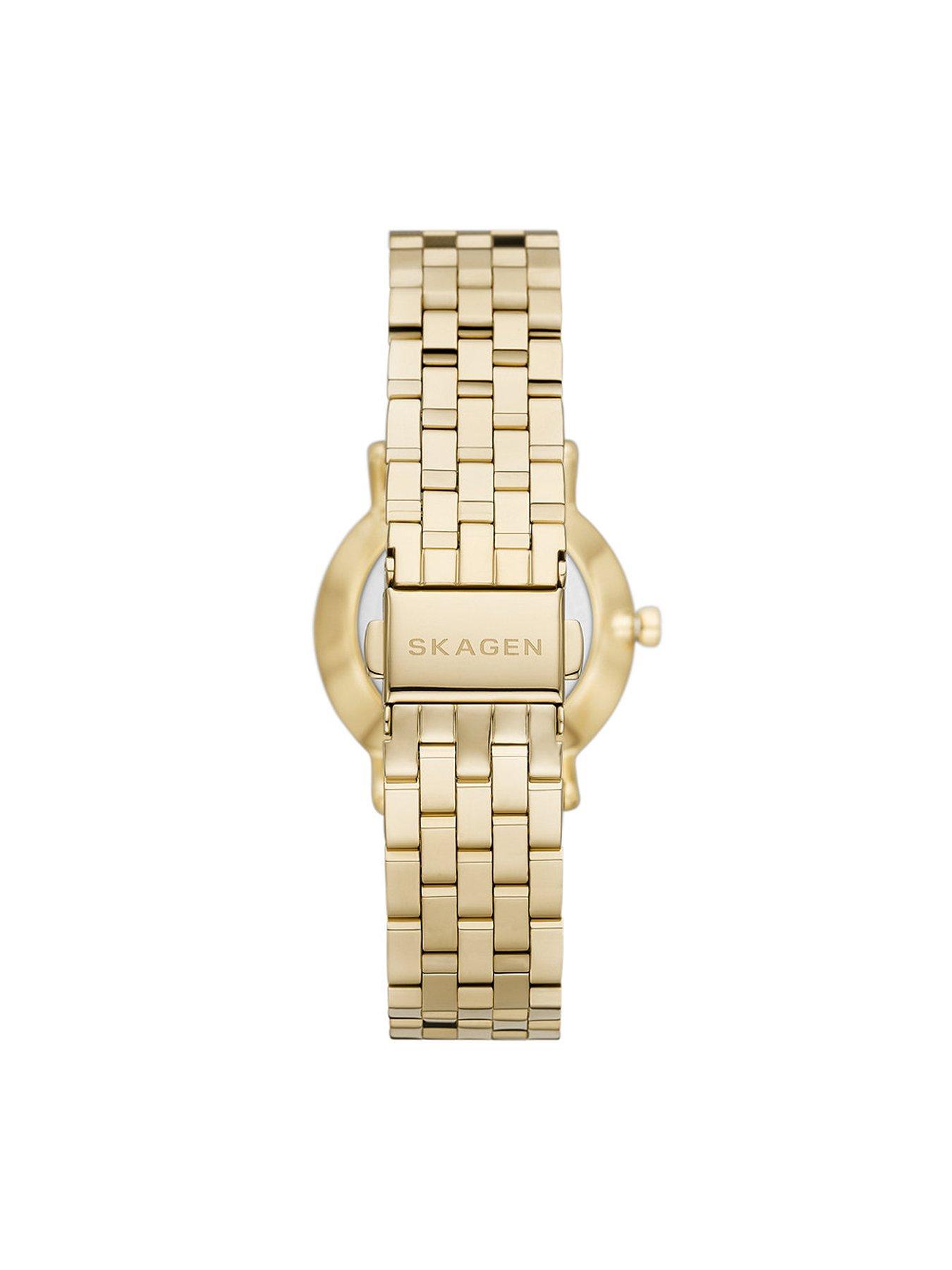 skagen-skagen-kuppel-lille-gold-link-bracelet-watchoutfit