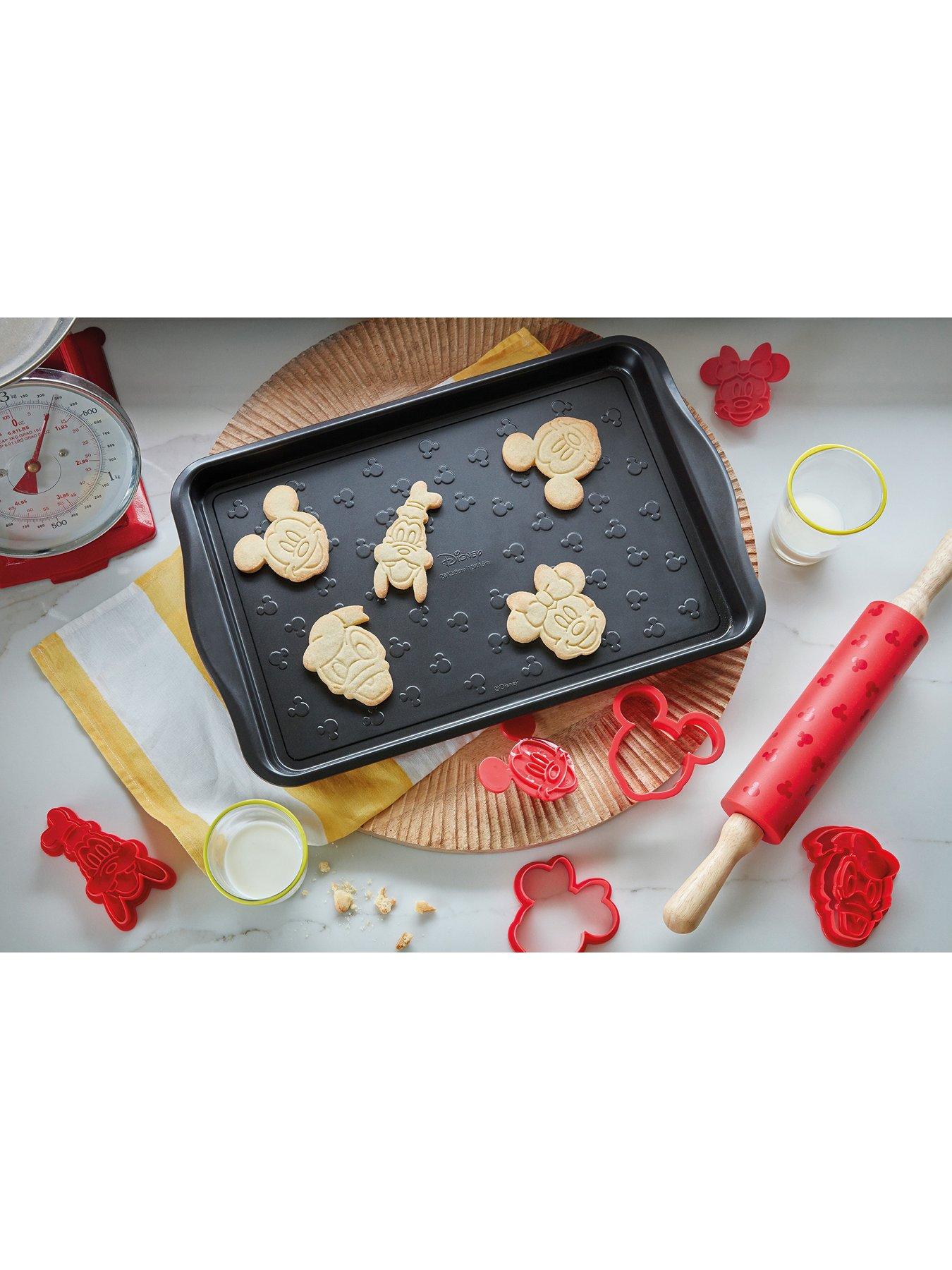 prestige-disney-bake-with-mickey-mouse-non-stick-10nbspx-15nbspbaking-tray-set-of-4-cookie-cutters-and-silicone-rolling-pinstillFront