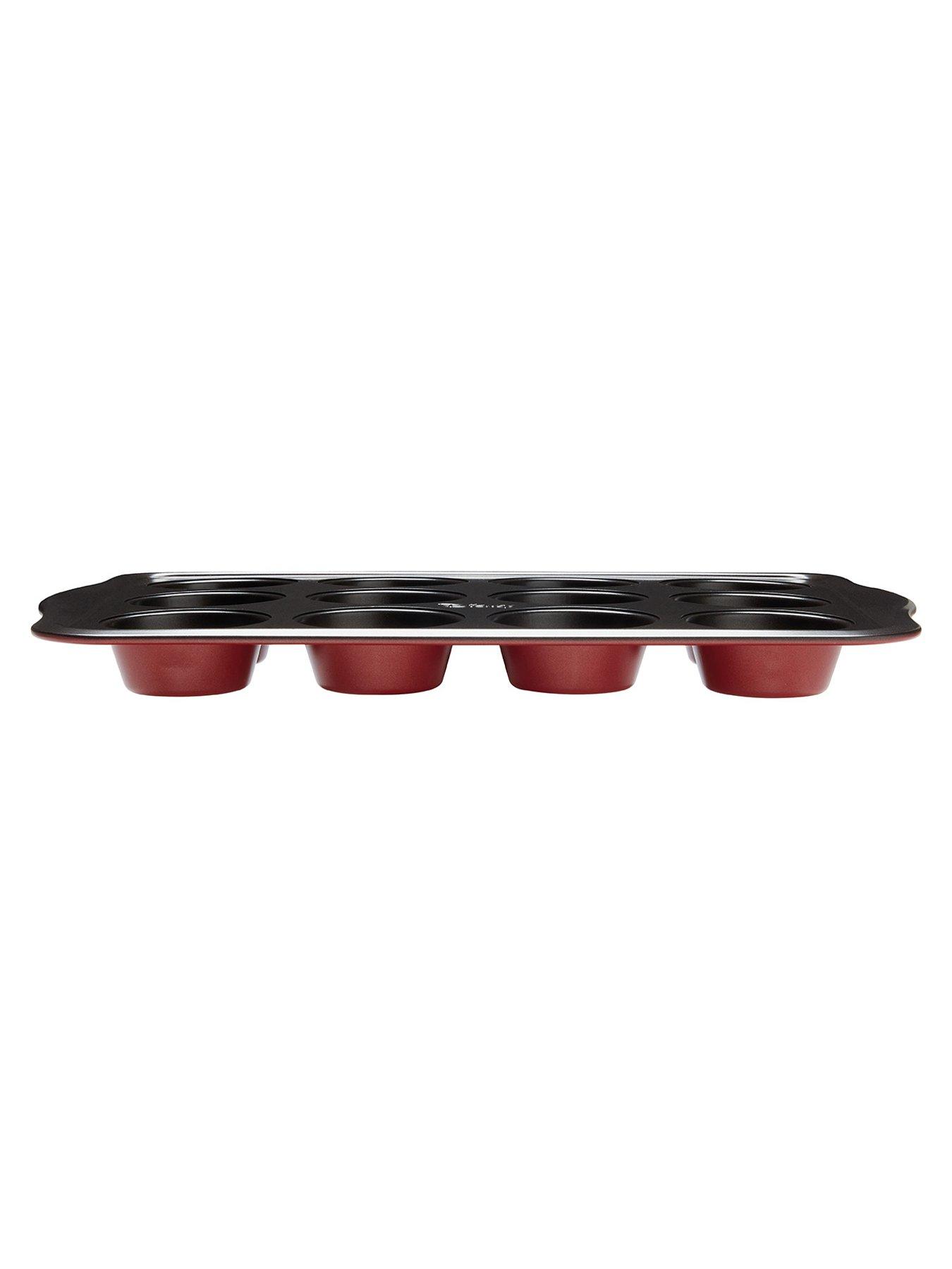 prestige-disney-bake-with-mickey-mouse-non-stick-12-cup-muffin-traynbsp--red-amp-blackstillFront