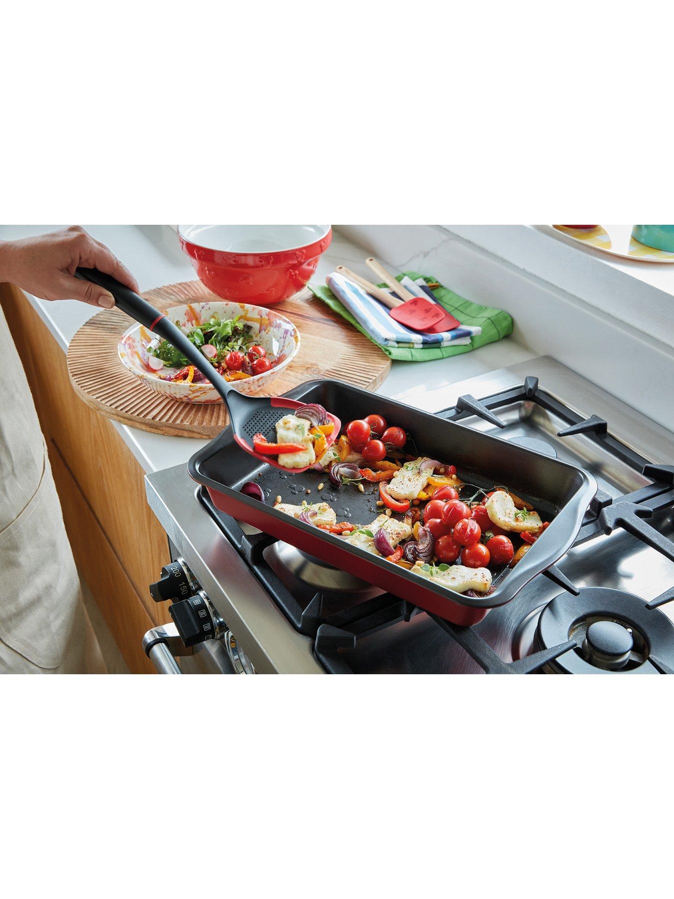 Image 4 of 5 of Prestige Bake with Mickey Mouse Disney Non Stick 33 x 23 cm Baking Tray - Red &amp; Black