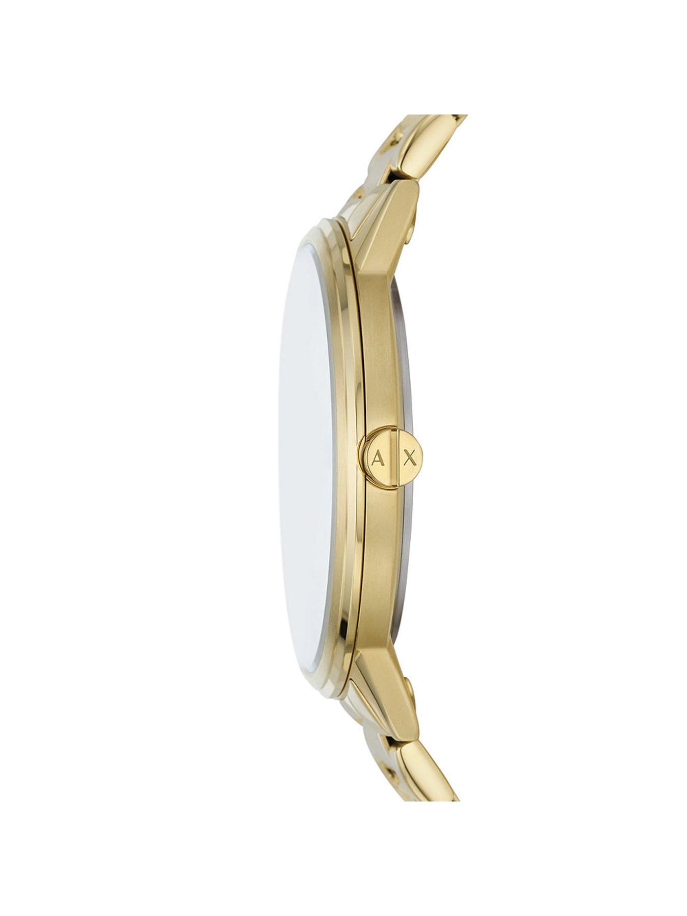 armani-exchange-gold-tone-dial-gold-bracelet-watch-amp-bracelet-gift-setdetail