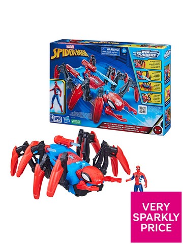 Spidey And His Amazing Friends Spider Crawl-r 2-in-1 Deluxe Headquarters  Playset : Target