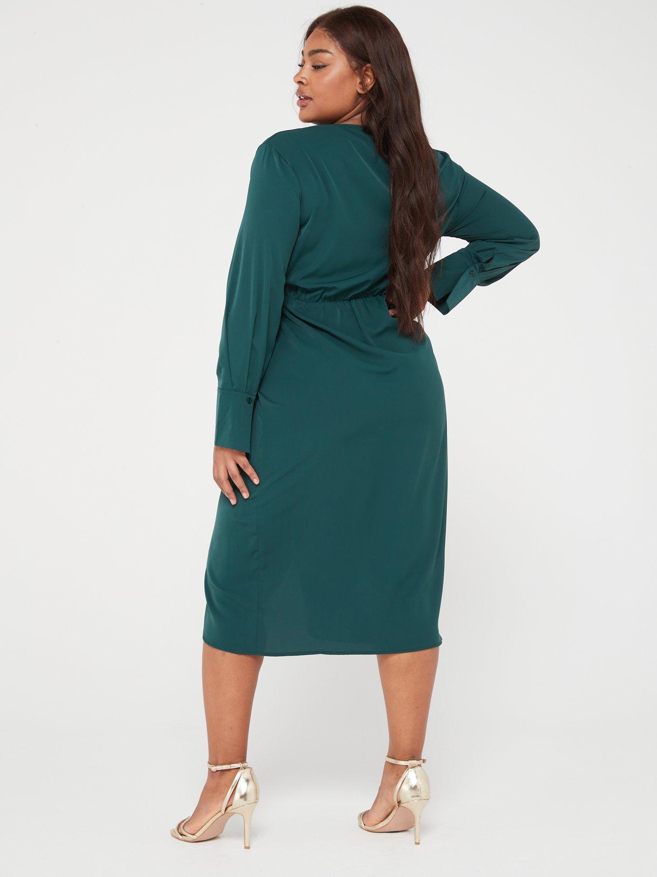 Ax paris curve hot sale wrap dress