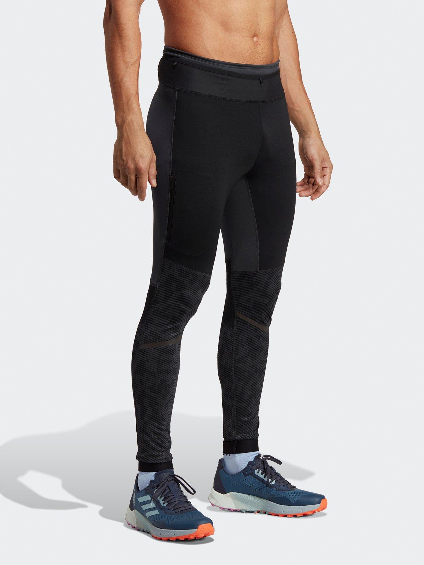 Image 3 of 4 of adidas Terrex Men's Agravic Trail Tight - Grey