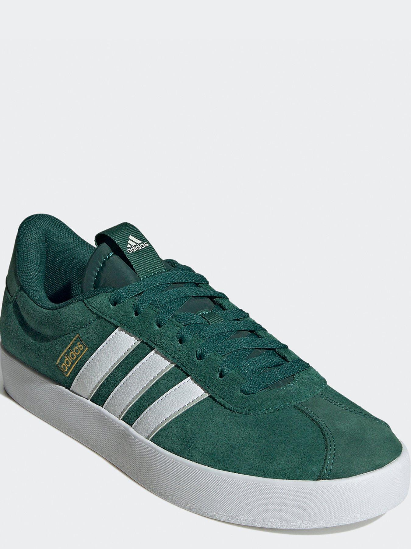 adidas-sportswear-mens-vl-court-30-trainers-greenstillFront