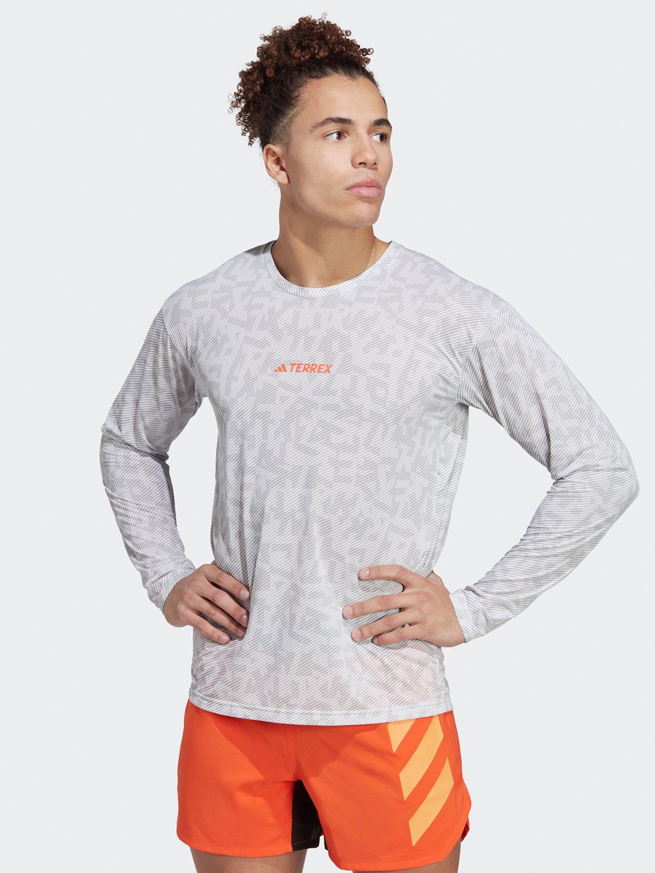 adidas Performance Techfit All-Over Print Training Long-Sleeve Top