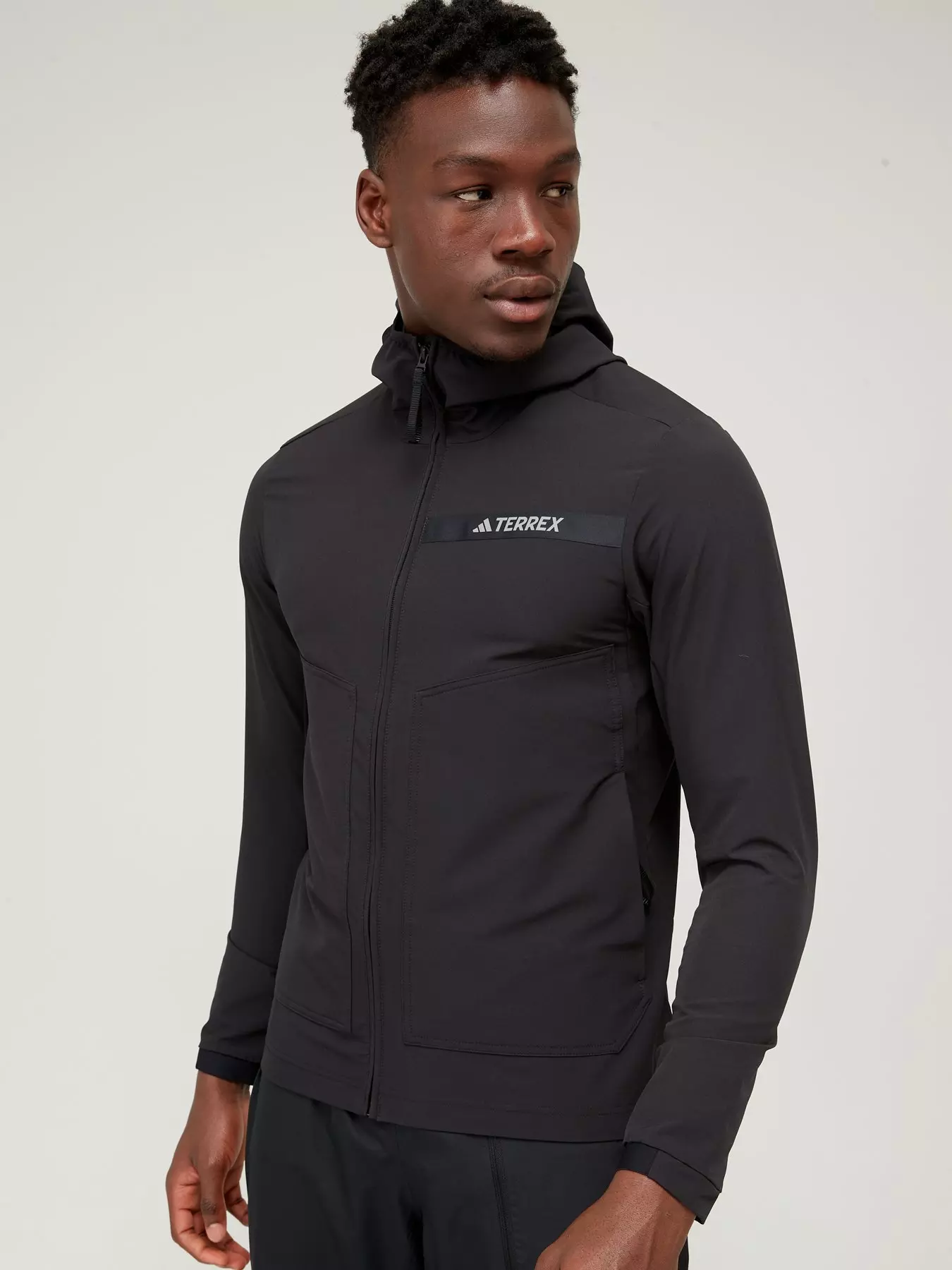 Adidas Originals Mens Navy Soft Shell Track Jacket