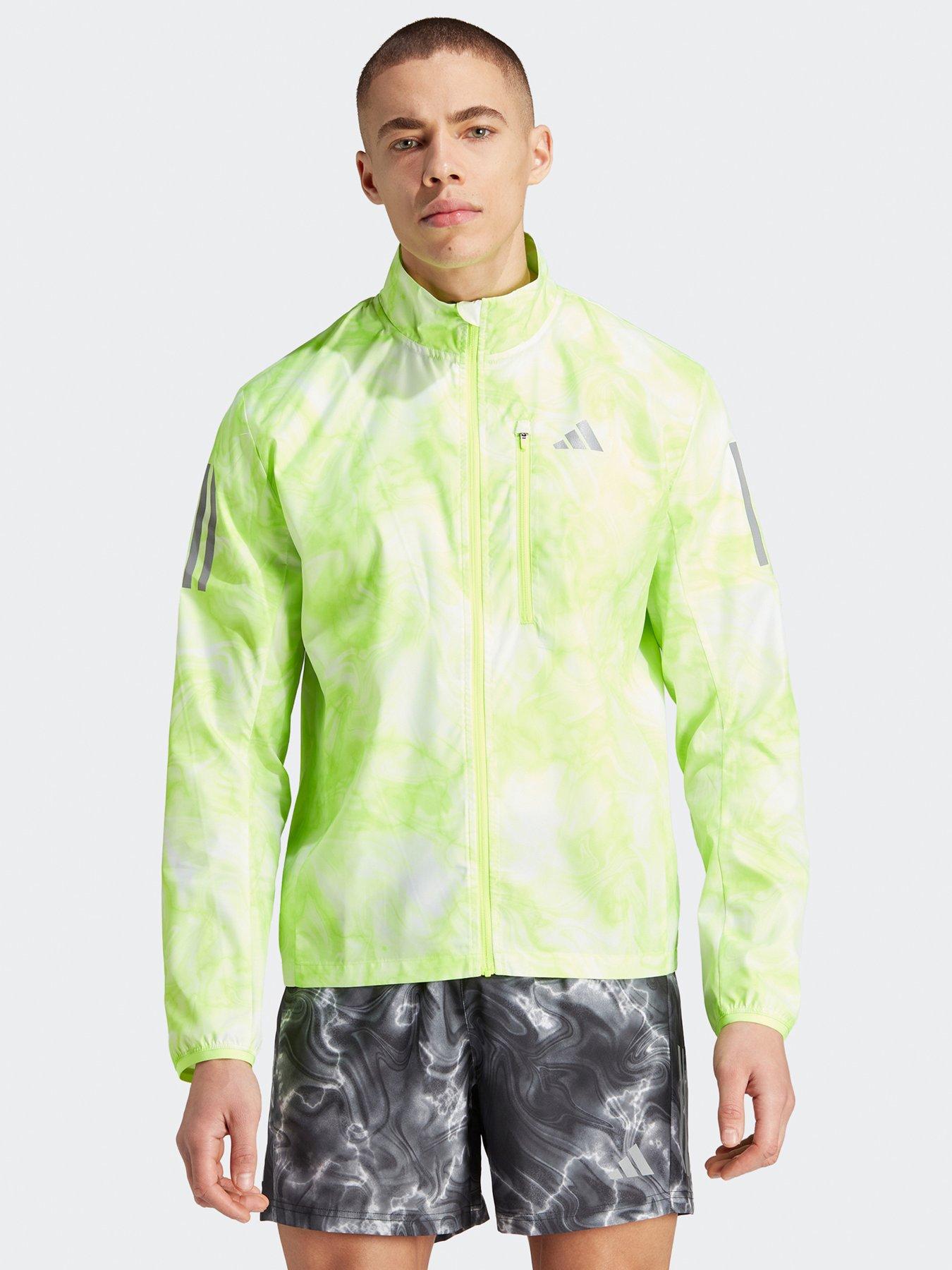 Adidas own the run jacket green hotsell
