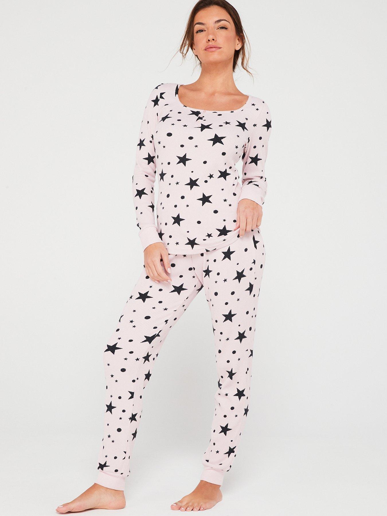 Buy Cream Ribbed Cami Pyjama Top L, Pyjamas