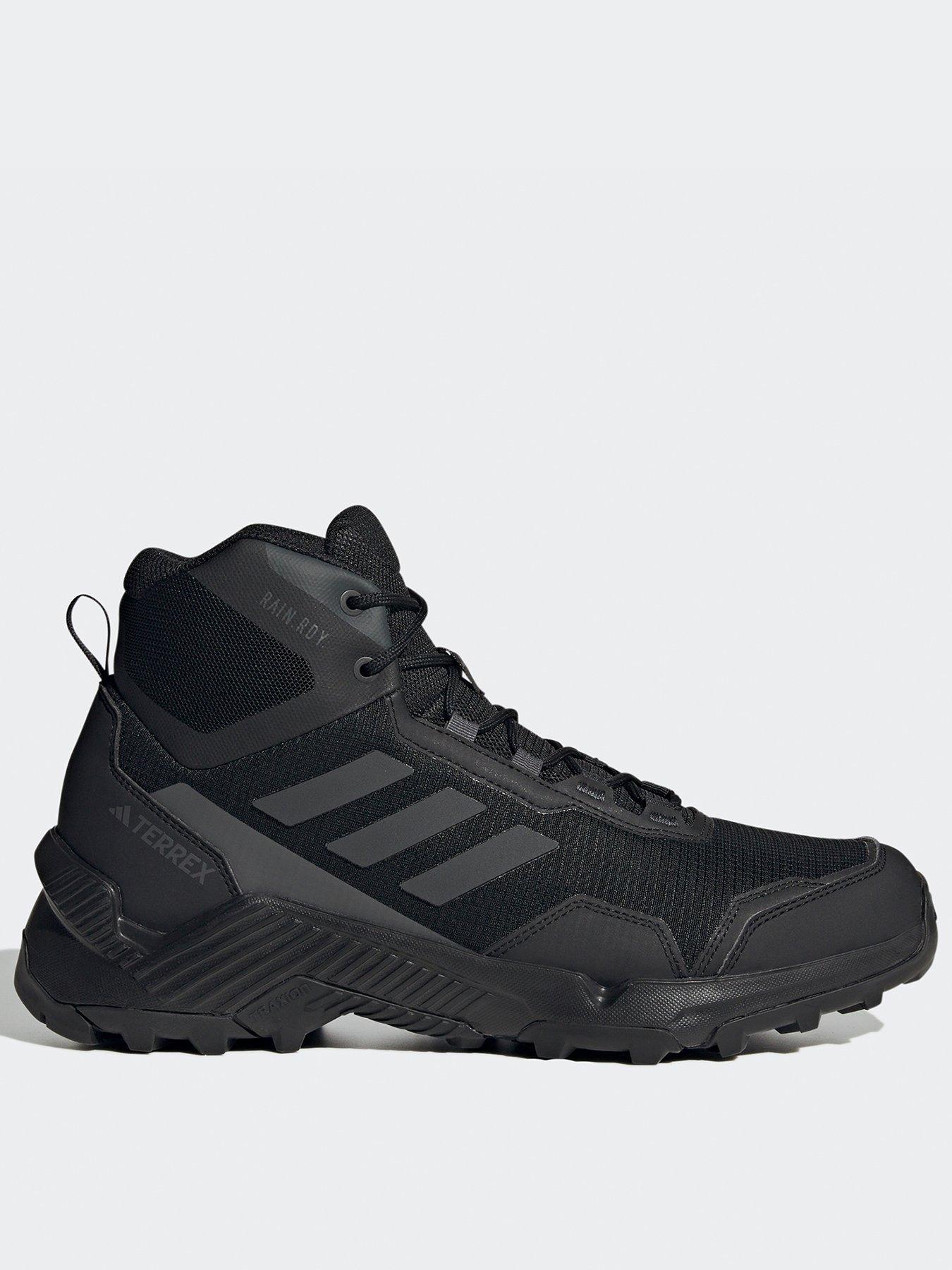 adidas Terrex Men's Eastrail 2.0 Mid RAIN.RDY Walking Shoes - Black