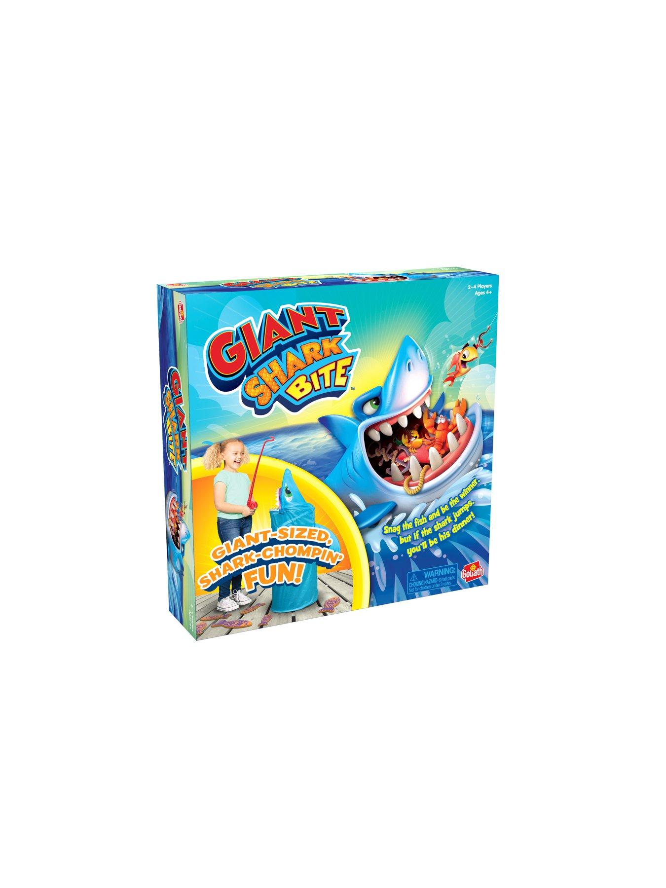 SHARK BITE Kids Game 2-4 Players Ages 4+ Shark Sea Creatures And Fishing  Rods