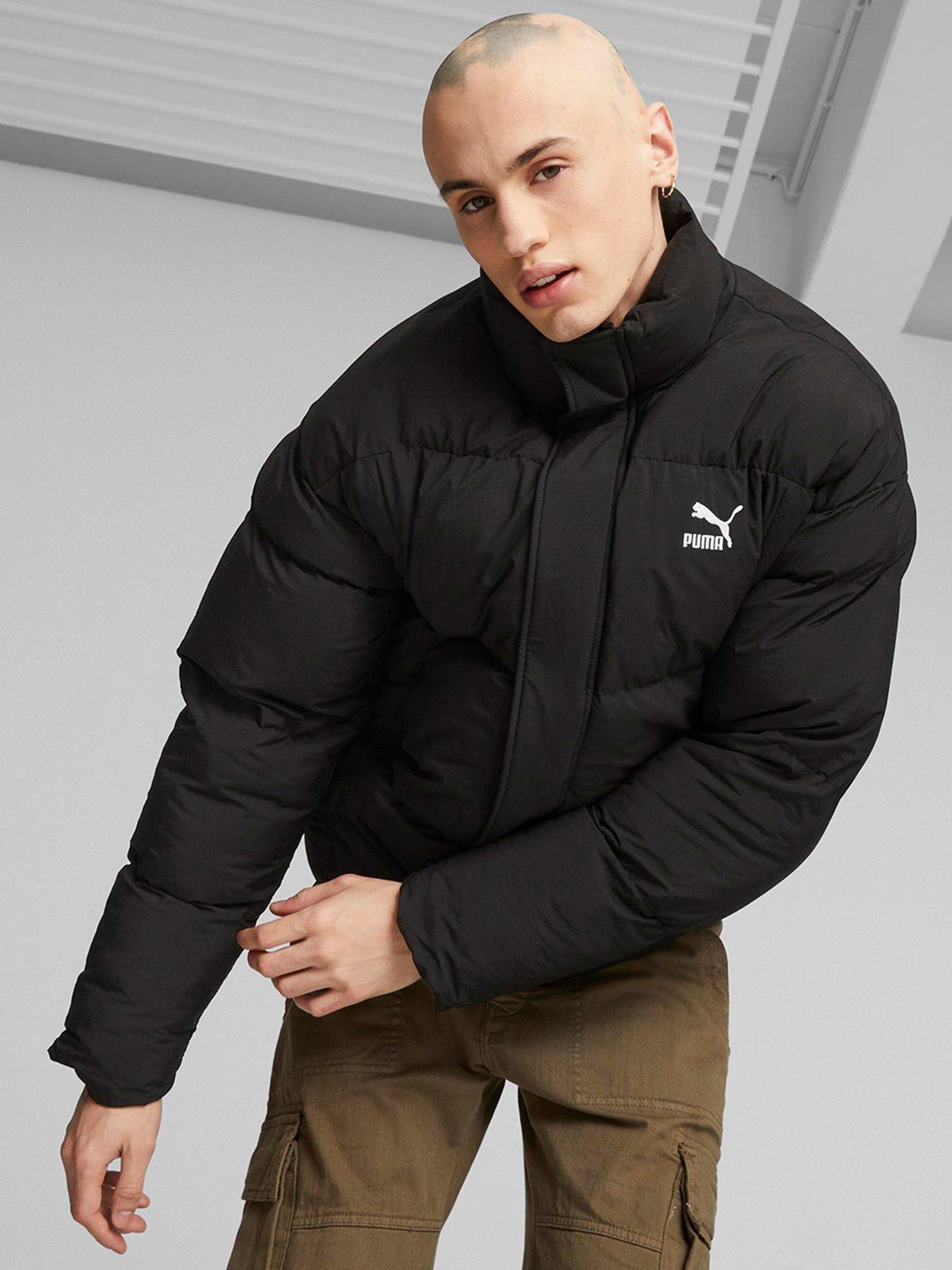 Puma men shop black padded jacket