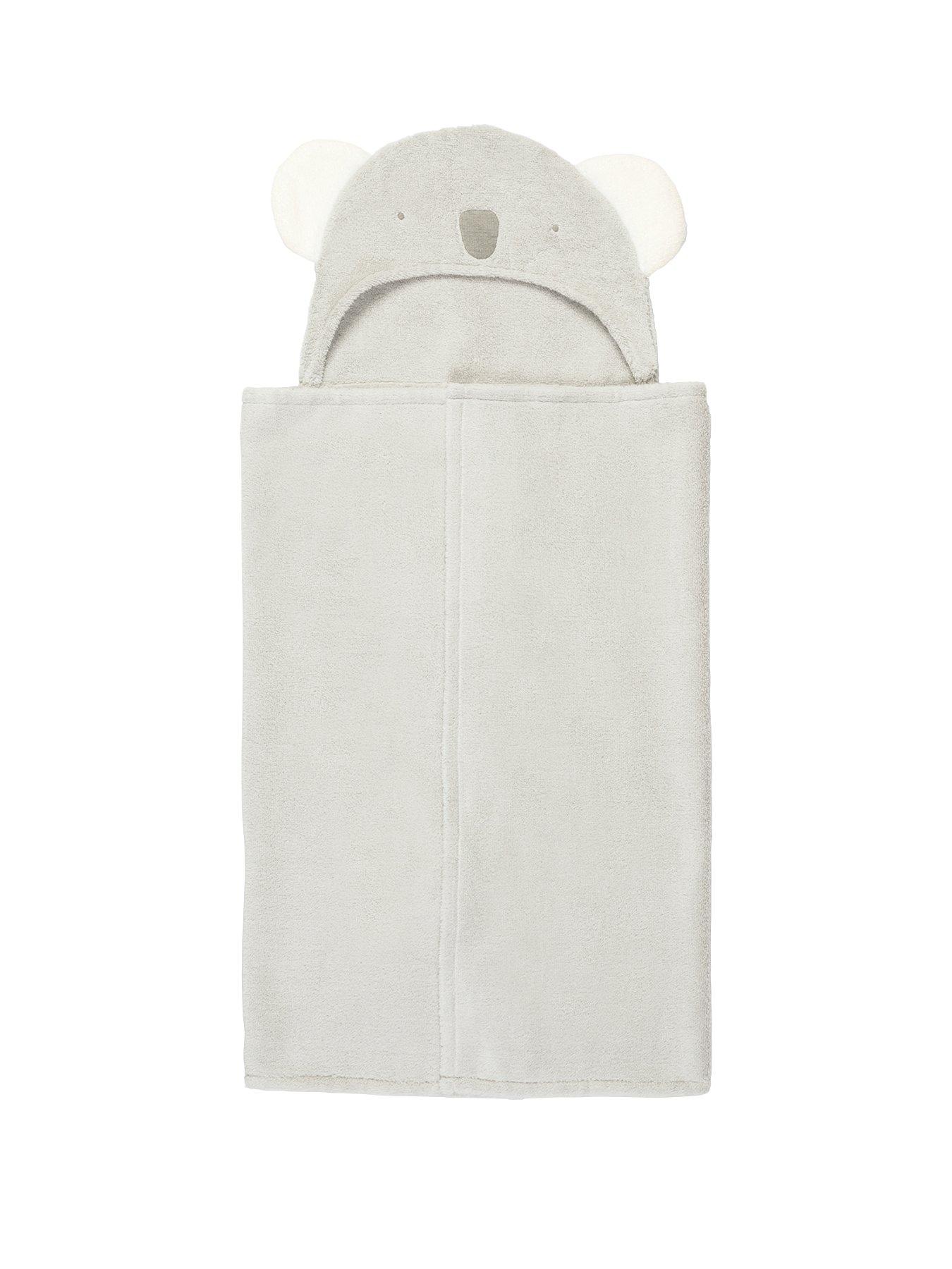 Grey baby towel sale