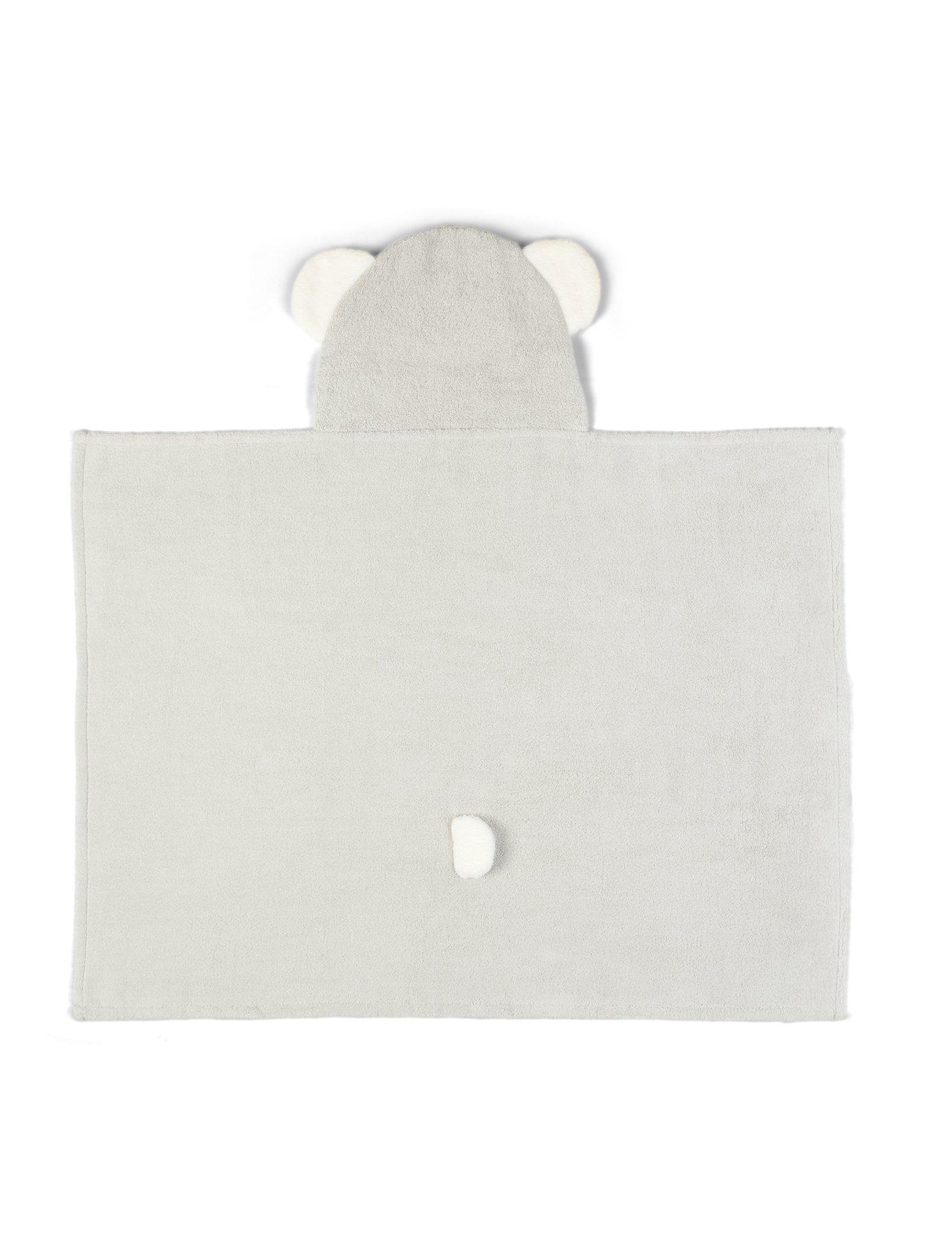 mamas-papas-hooded-baby-towel--koala-greyoutfit