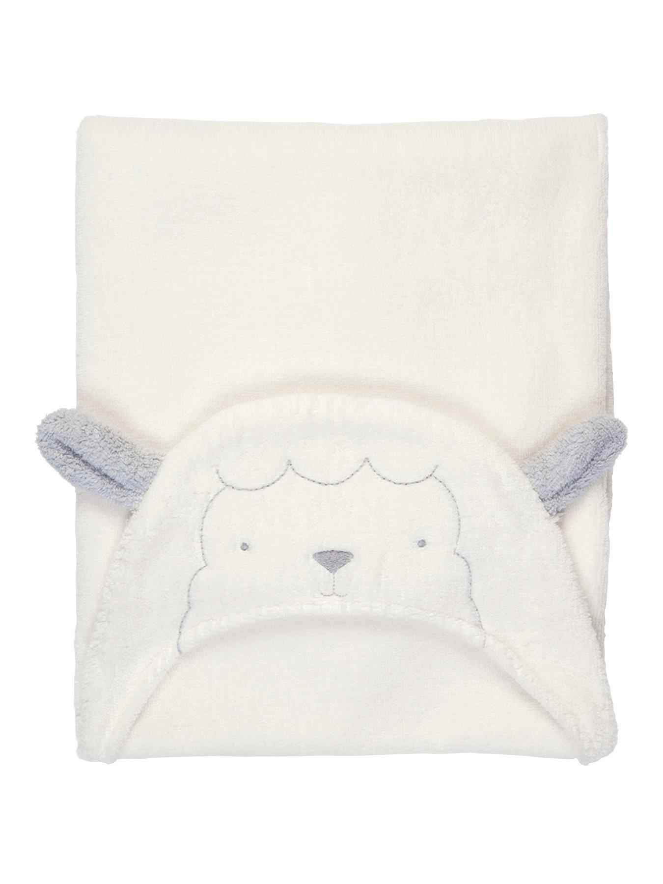 mamas-papas-hooded-baby-towel-lamb-offnbspwhitestillFront