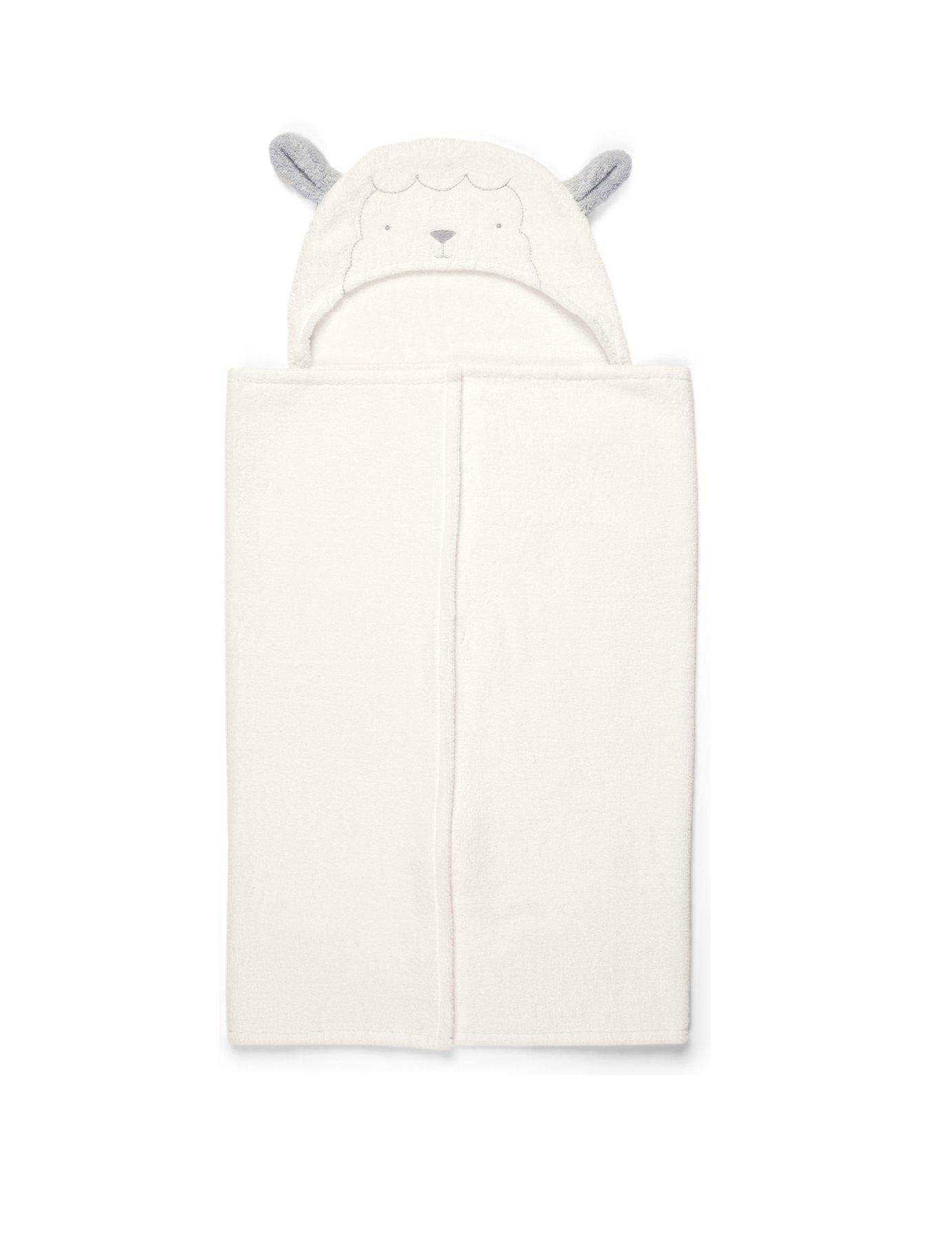 mamas-papas-hooded-baby-towel-lamb-offnbspwhiteback