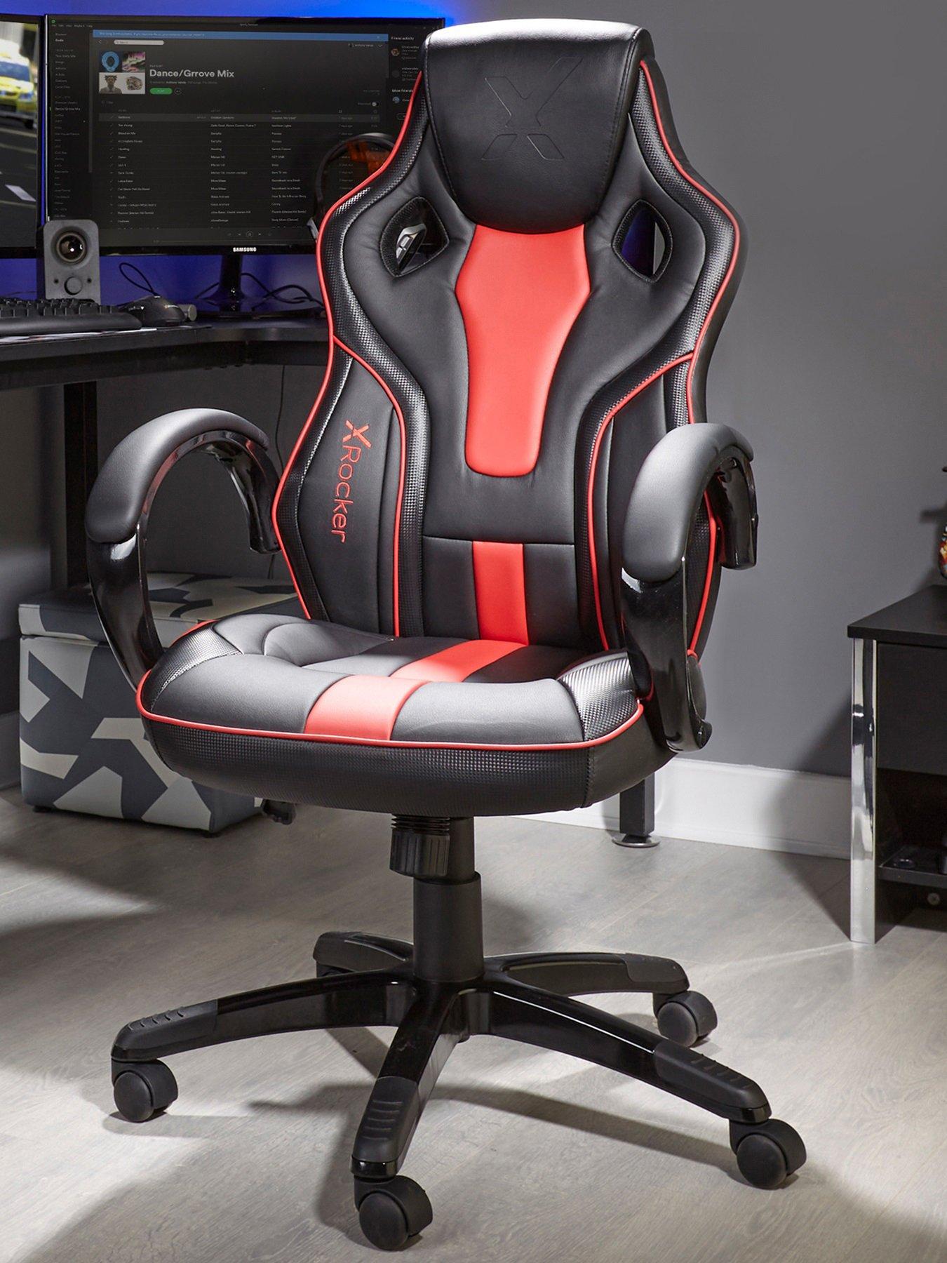 undefined Maverick PC Office Gaming Chair - NEW - Beige