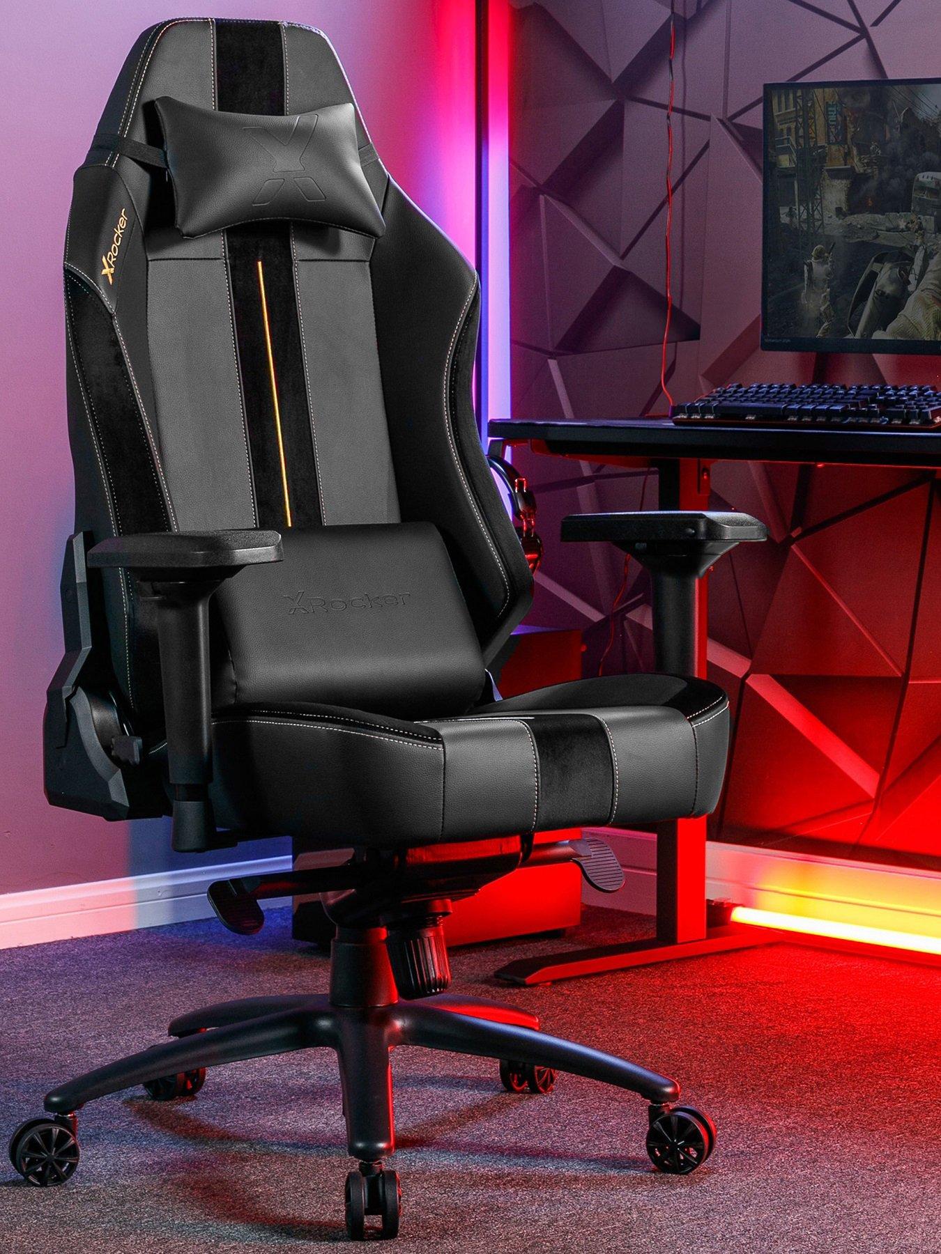 Image of X Rocker Onyx PC Gaming Chair