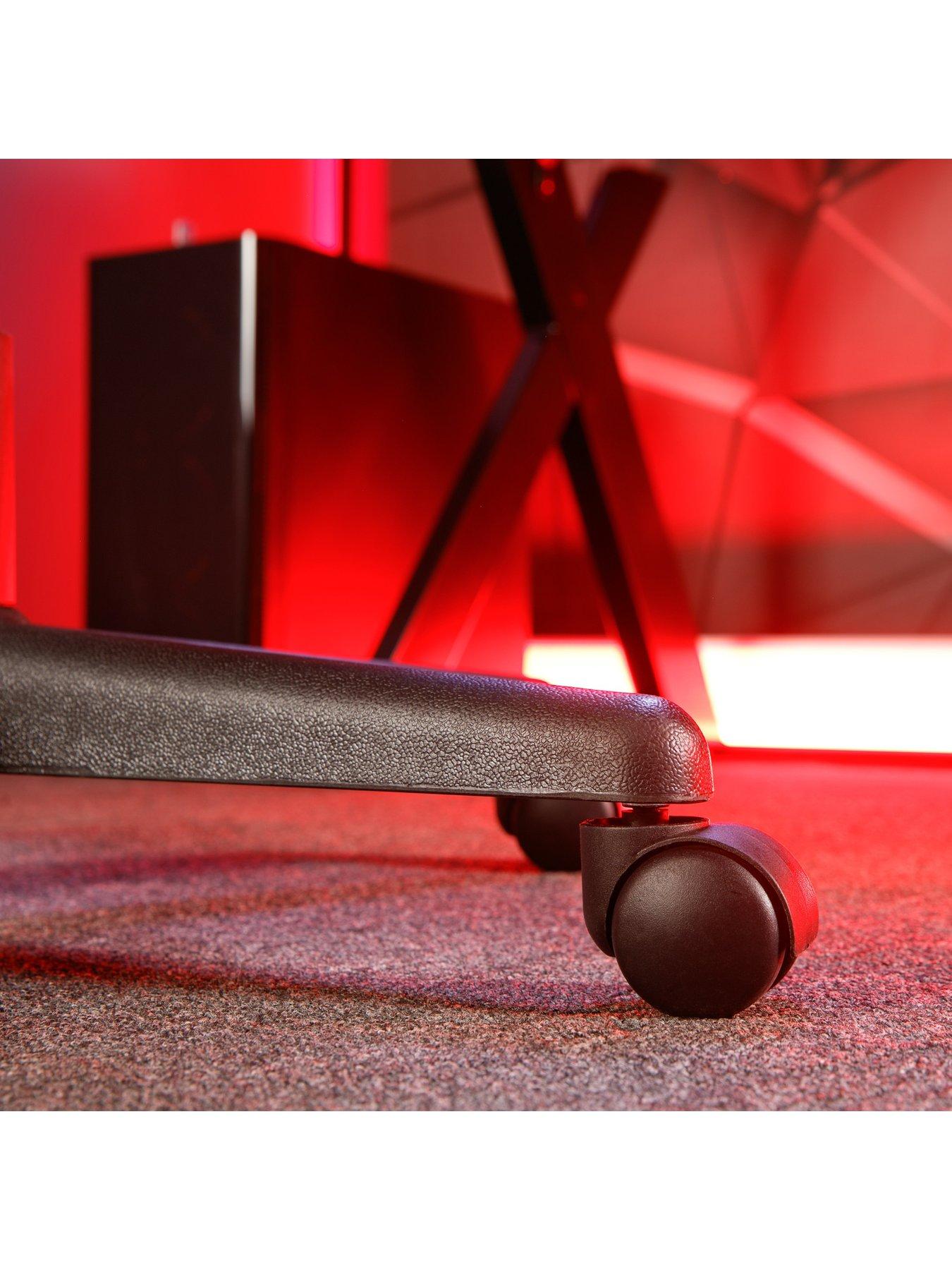Image 4 of 6 of X Rocker Saturn Mid-Back Esport Gaming Chair  - Black / Gold