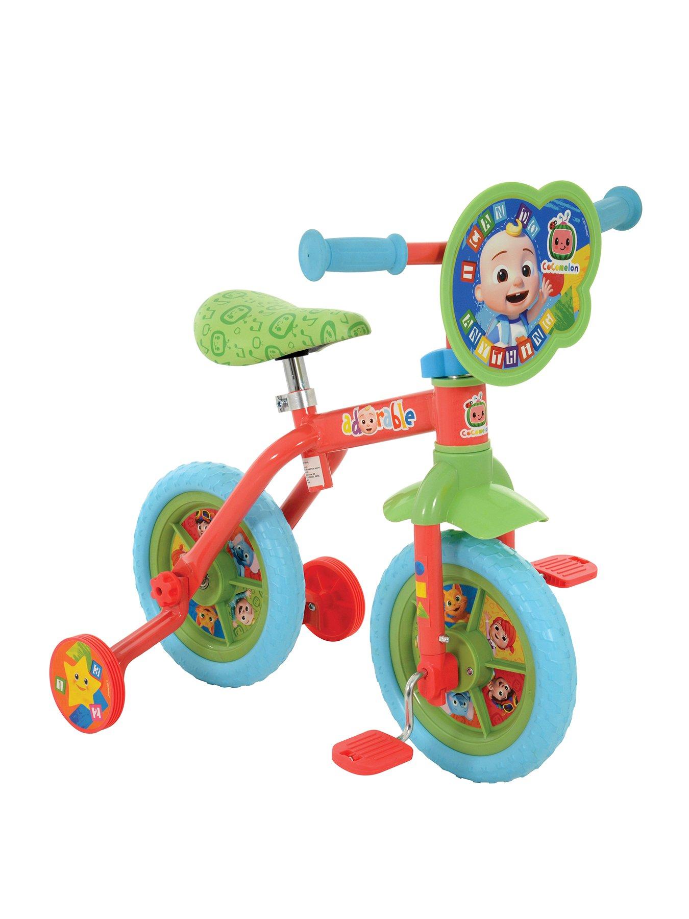 Image 2 of 7 of Cocomelon CoComelon 2-in-1 10 Inch Training Bike