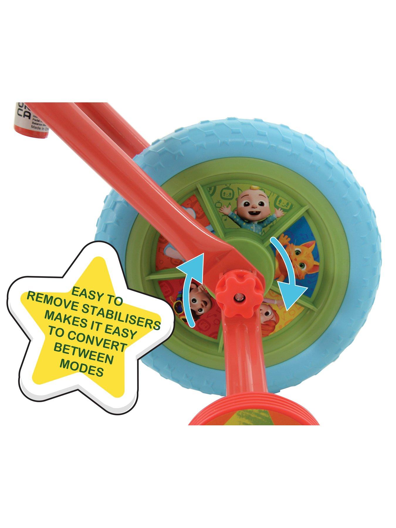 Image 5 of 7 of Cocomelon CoComelon 2-in-1 10 Inch Training Bike